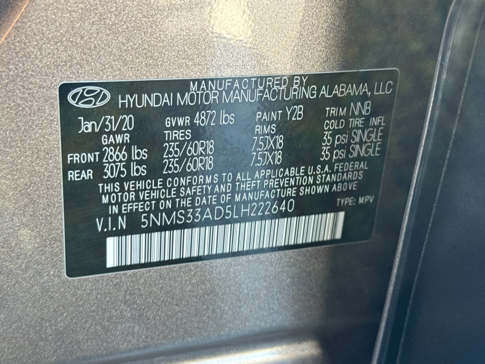 Used 2020 Brown Hyundai SEL image 28