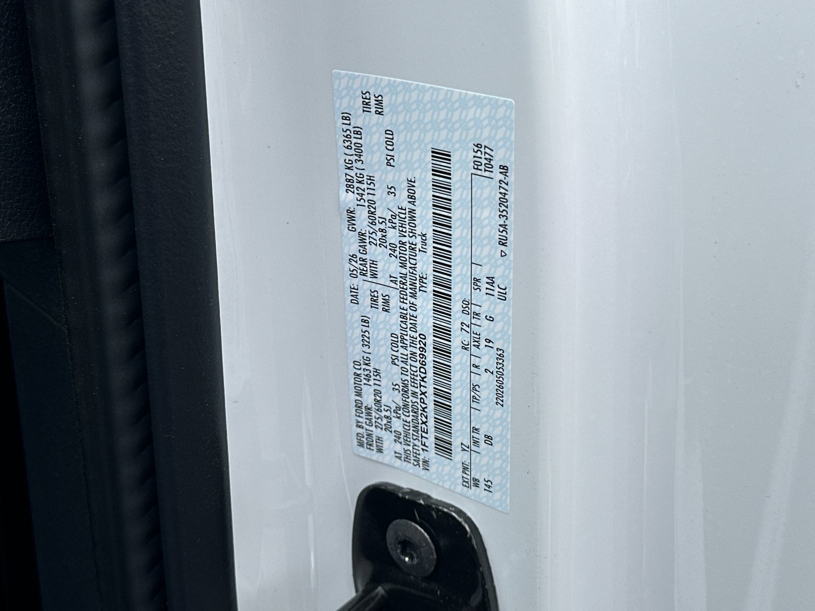 New 2026 Oxford White Ford STX® image 25