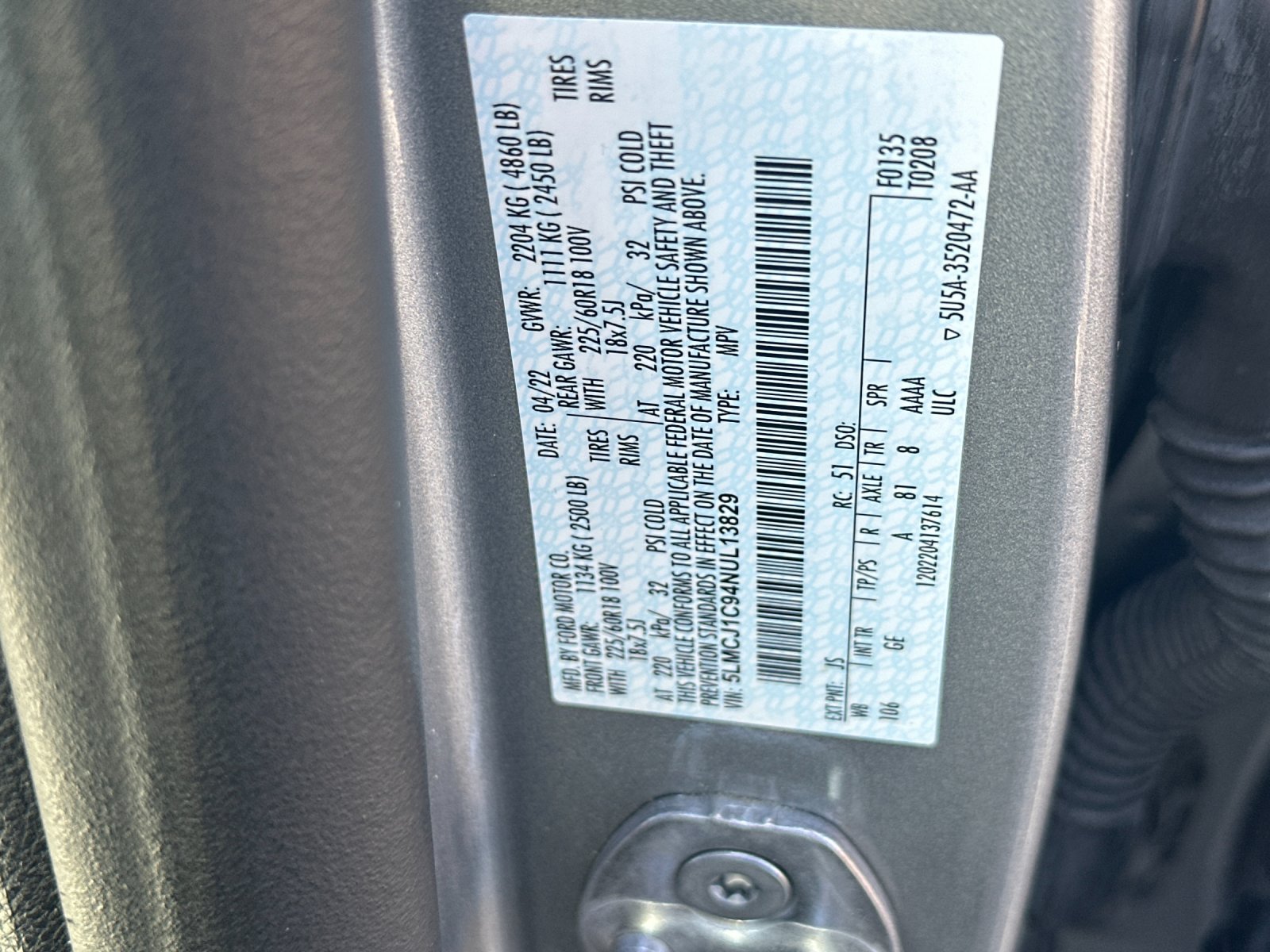 Used 2022 Silver Lincoln Standard image 29