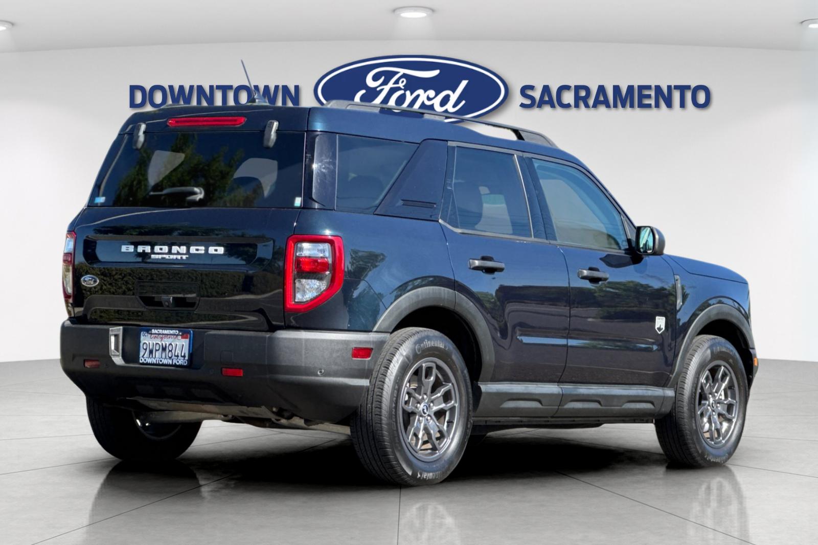 Certified Used 2021 Alto Blue Metallic Tinted Clearcoat Ford Big Bend image 3