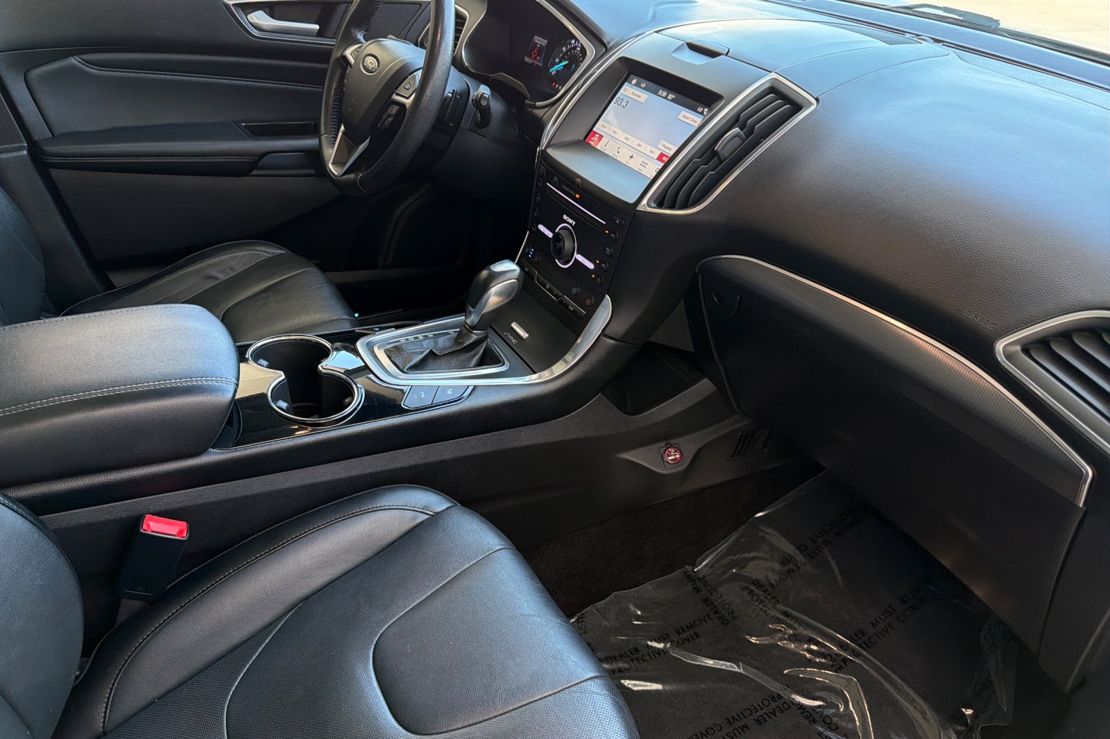 Used 2016 White Platinum Tri-Coat Metallic Ford Titanium image 20