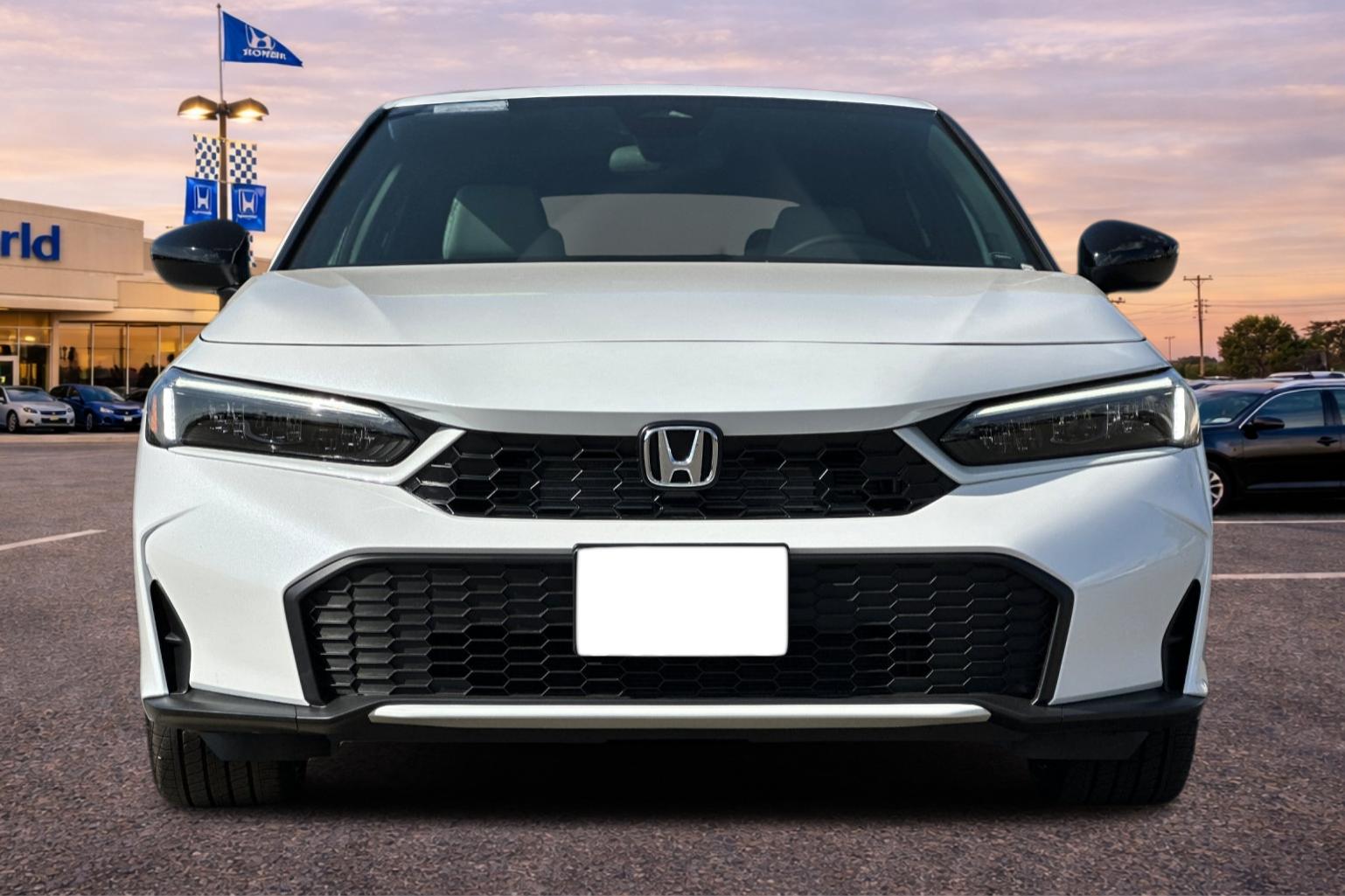 New 2026 Platinum White Pearl Honda Sport image 9