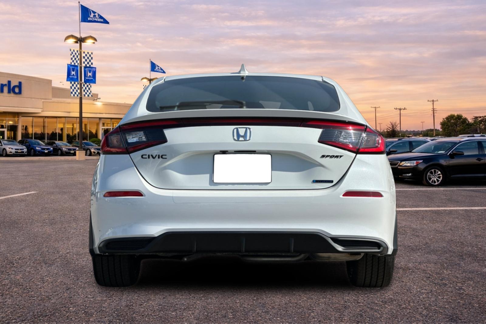 New 2026 Platinum White Pearl Honda Sport image 5