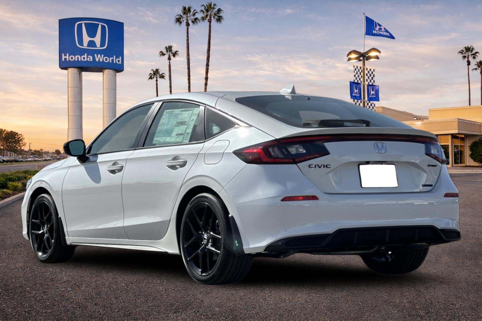 New 2026 Platinum White Pearl Honda Sport image 6