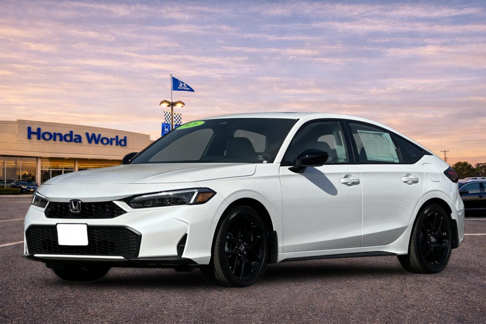 New 2026 Platinum White Pearl Honda Sport image 8
