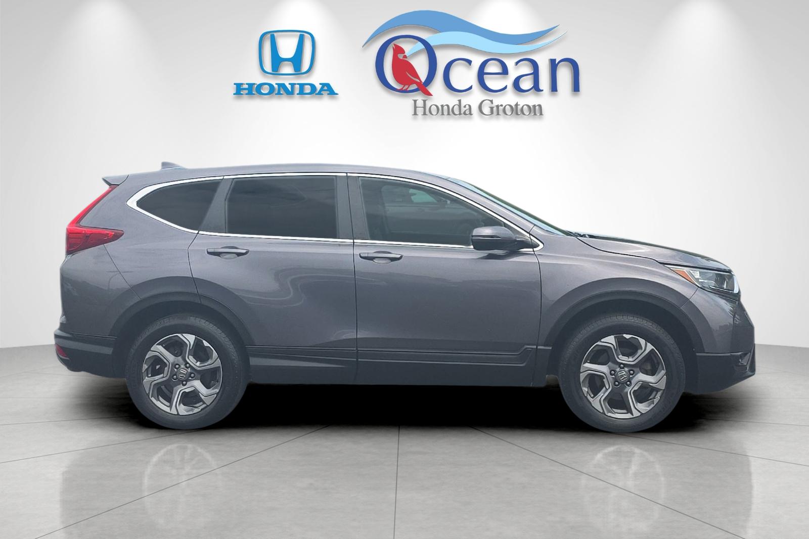 Used 2017 Honda CR-V EX-L with VIN 5J6RW2H88HL061709 for sale in Groton, CT