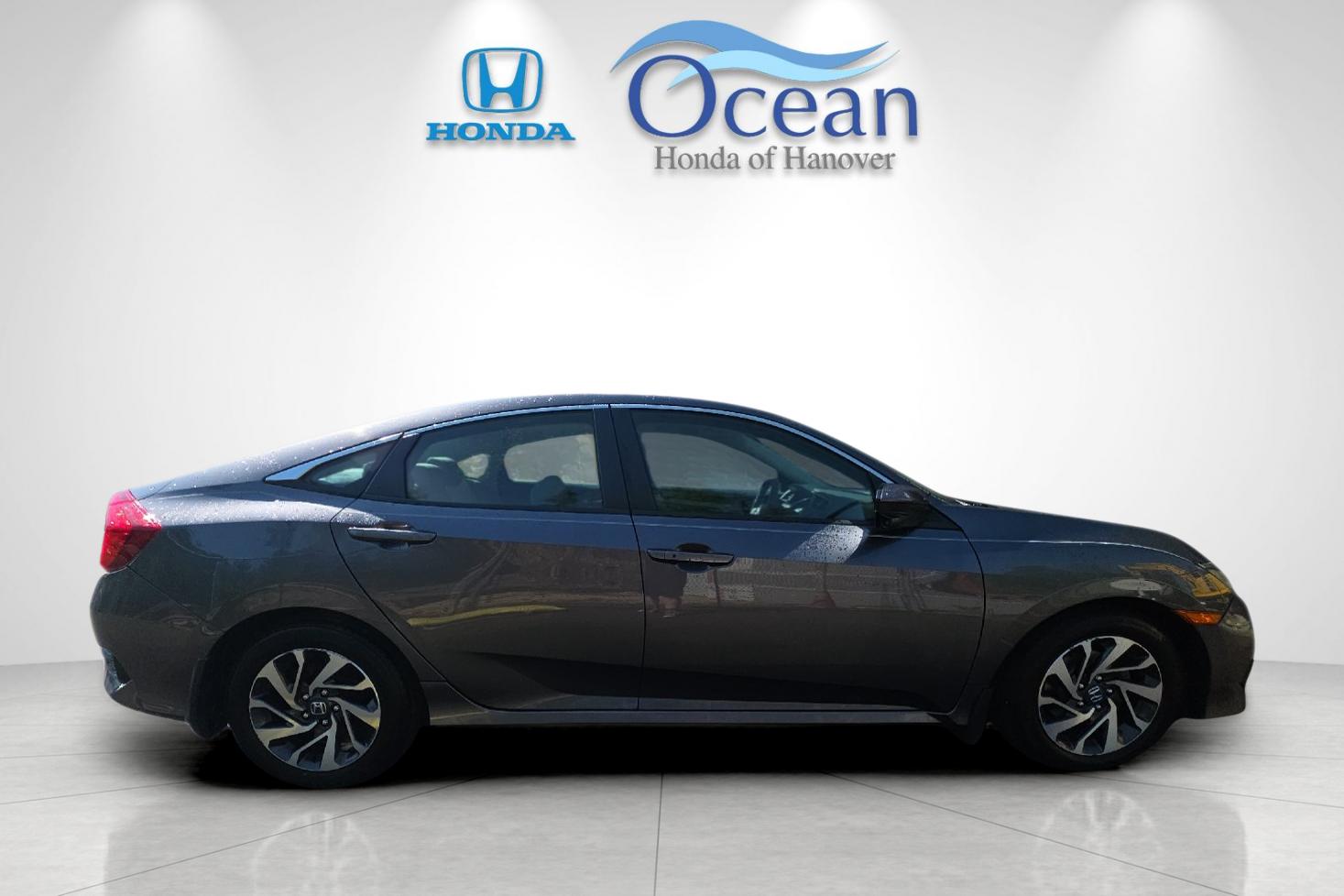 Used 2016 Honda Civic EX with VIN 19XFC2F78GE084233 for sale in Hanover, MA