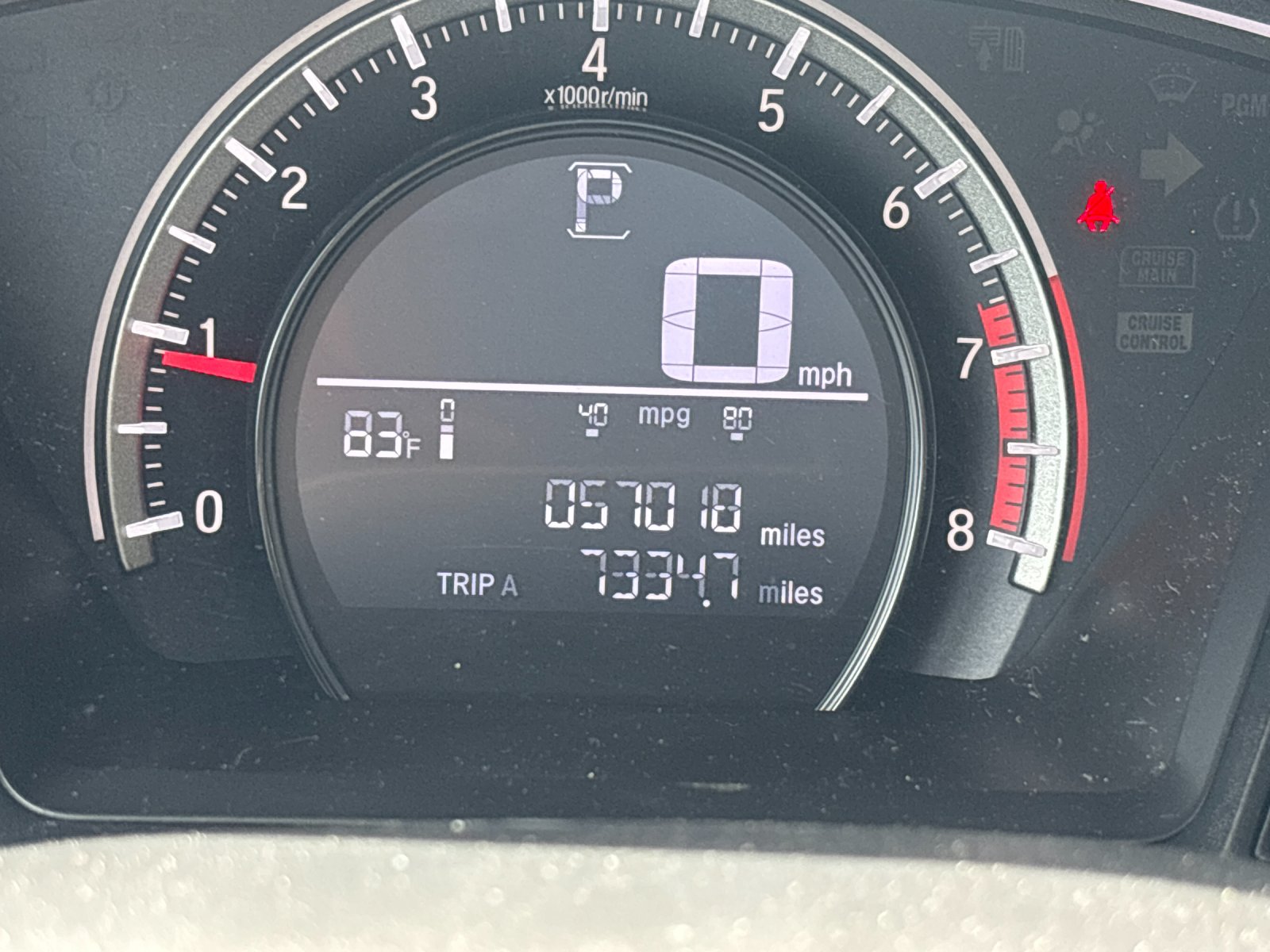 Used 2018 Aegean Blue Metallic Honda LX image 25