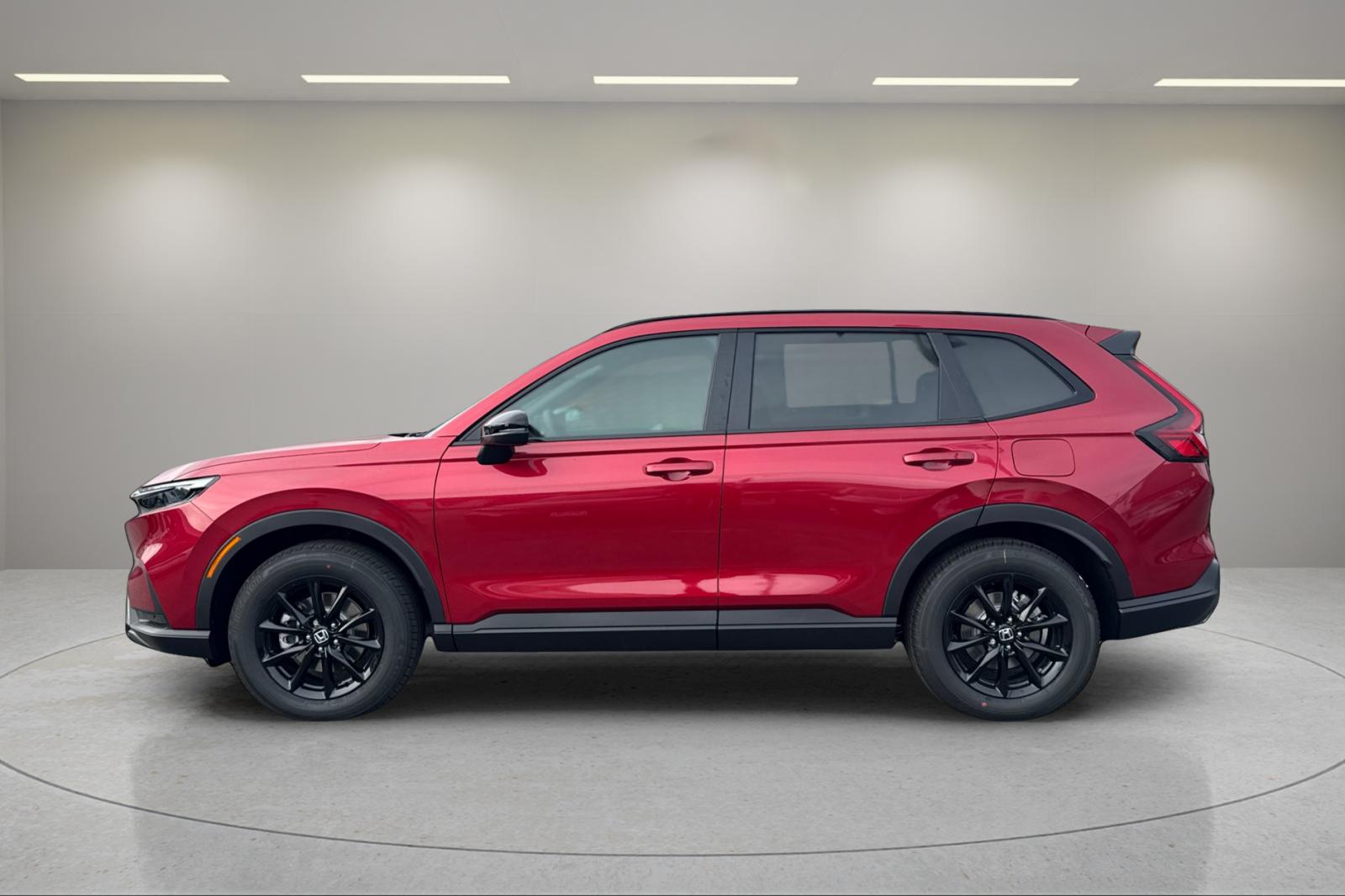 New 2026 Radiant Red Metallic Honda AWD Sport-L Hybrid image 4