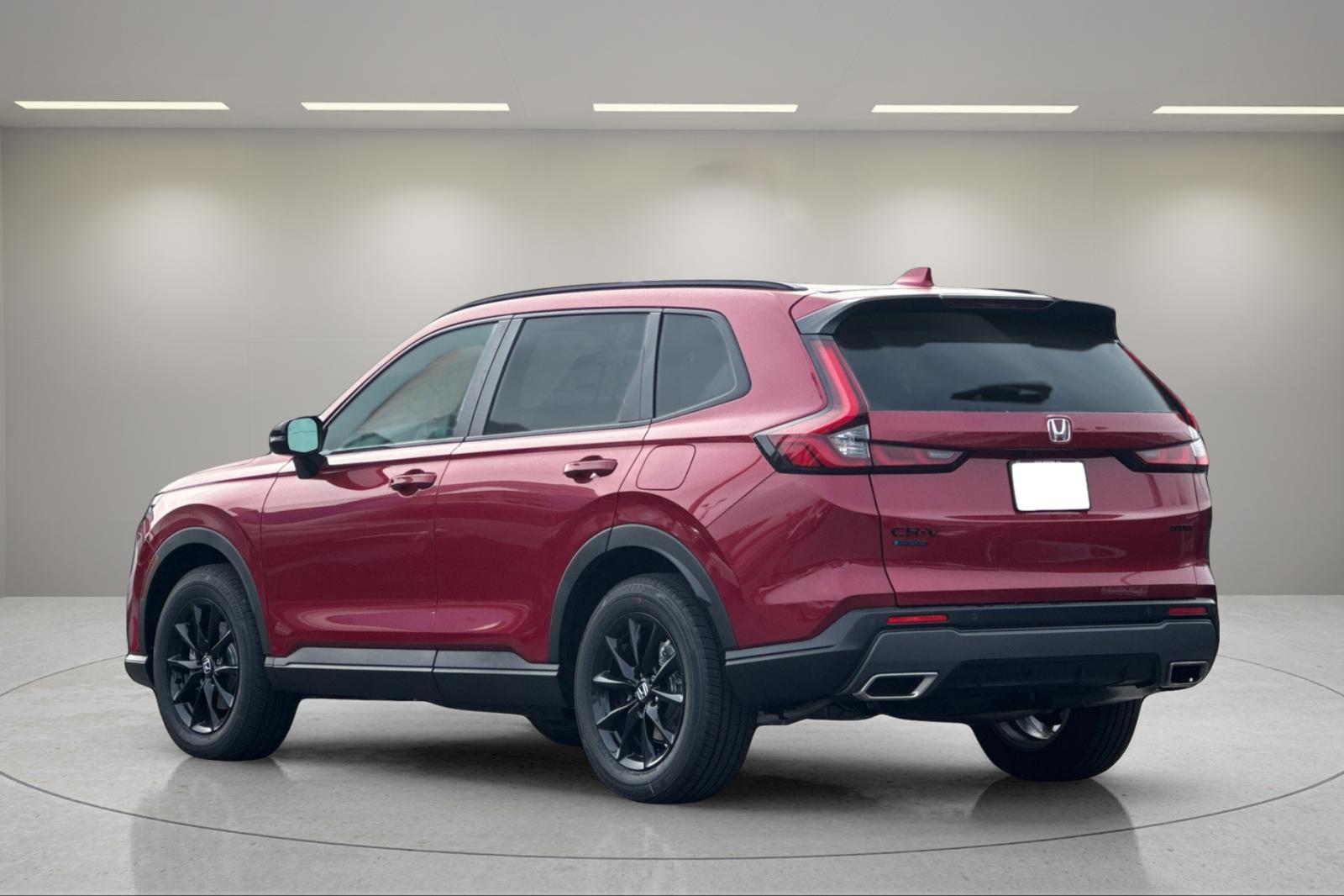 New 2026 Radiant Red Metallic Honda AWD Sport-L Hybrid image 7