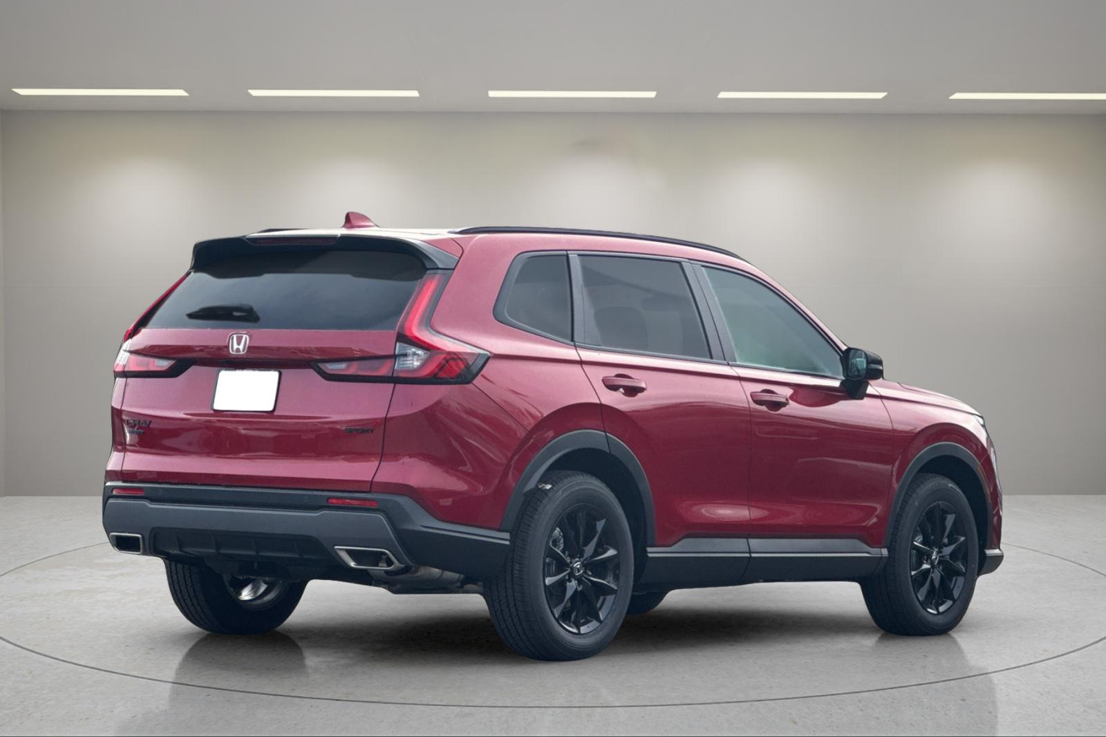 New 2026 Radiant Red Metallic Honda AWD Sport-L Hybrid image 9