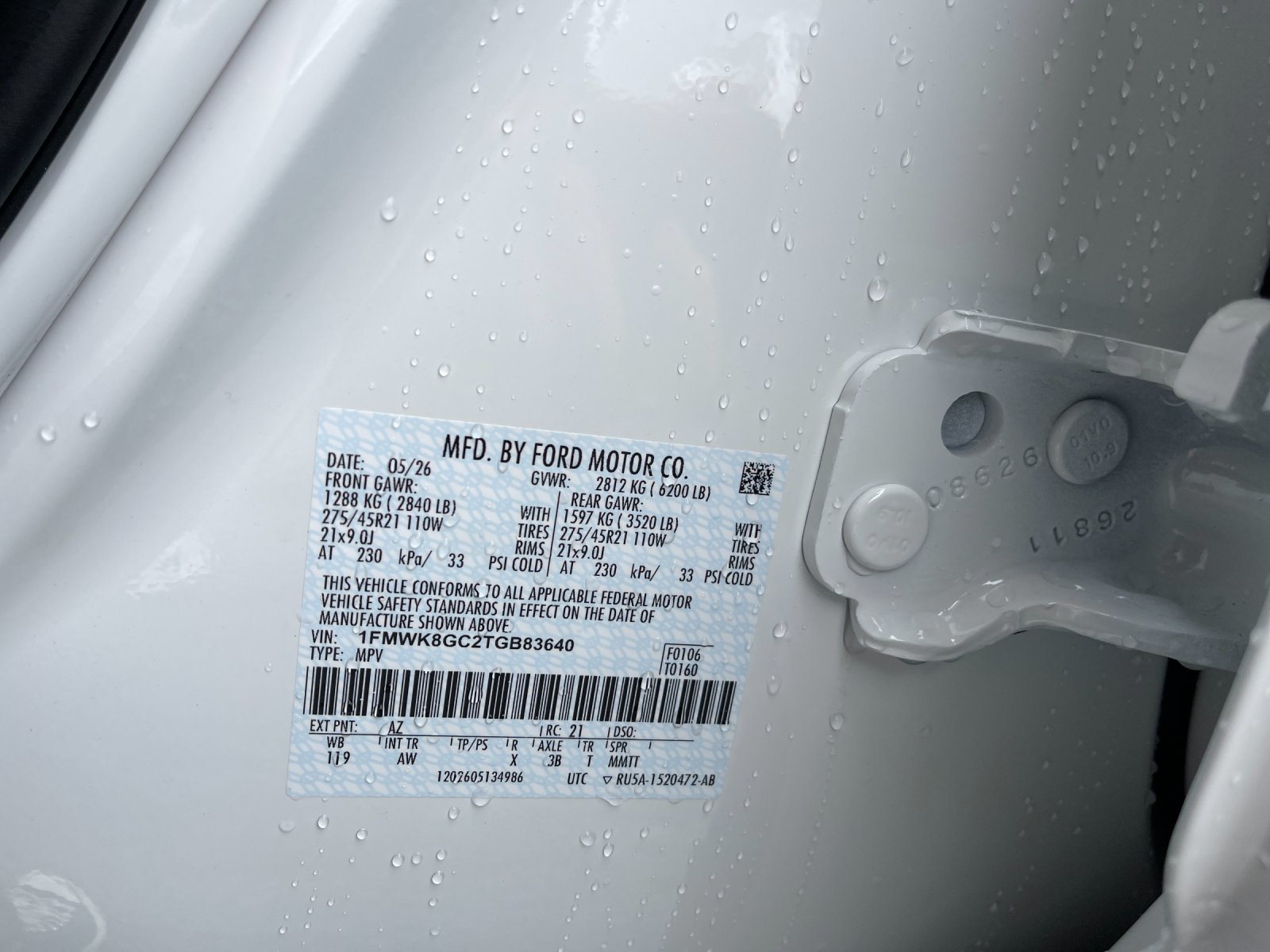 New 2026 Star White Metallic Tri-Coat Ford ST image 32