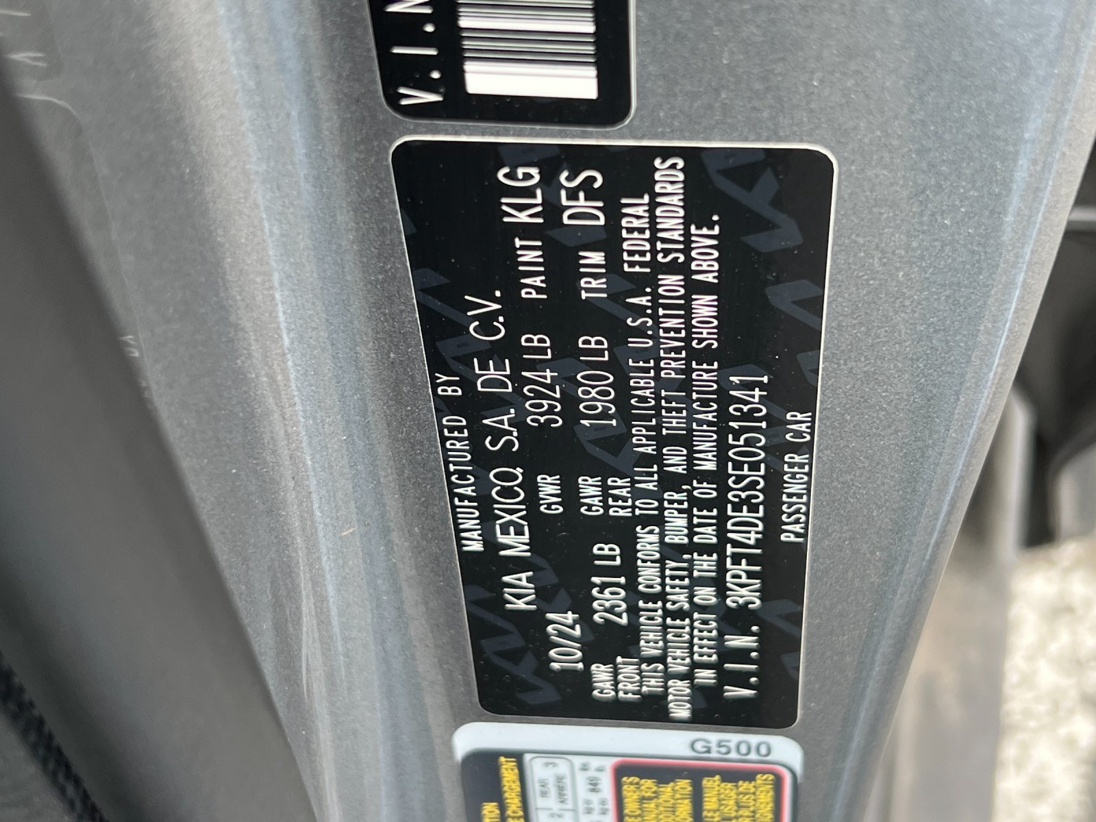Used 2025 Gray Kia LXS image 25