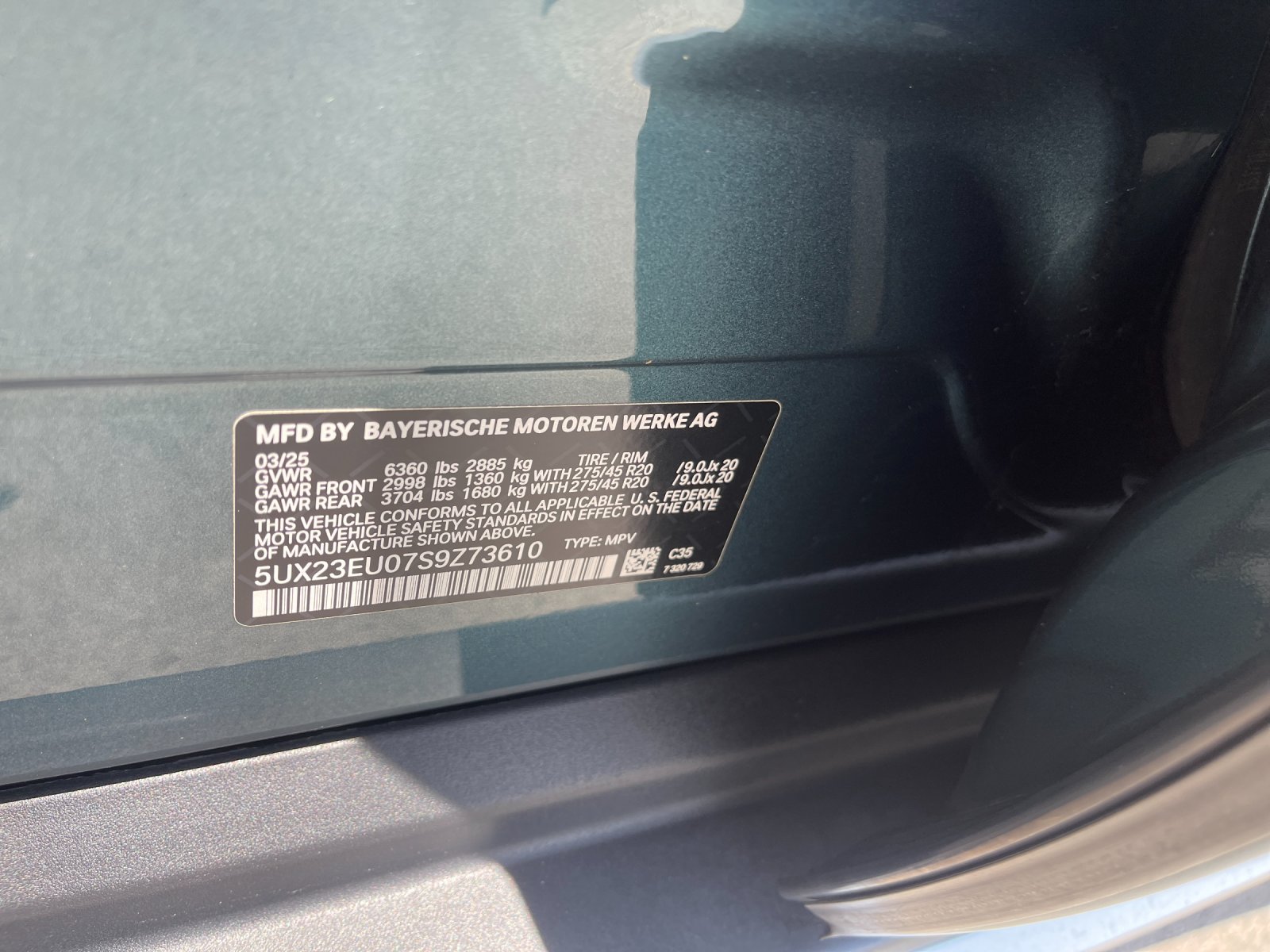 Used 2025 Blue BMW xDrive40i image 34