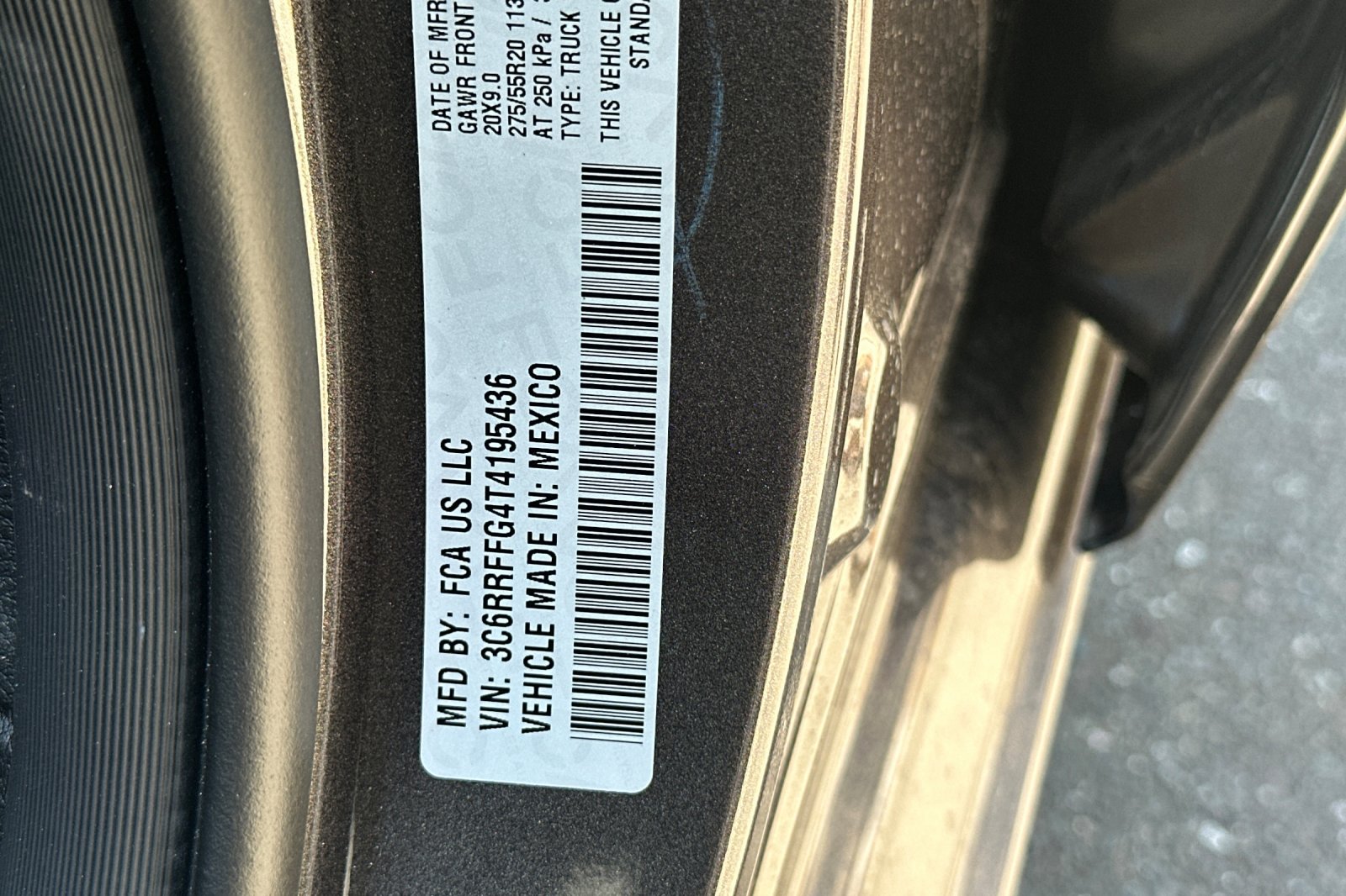 New 2026 Granite Crystal Metallic Clear-Coat Exterior Paint RAM Big Horn/Lone Star image 26