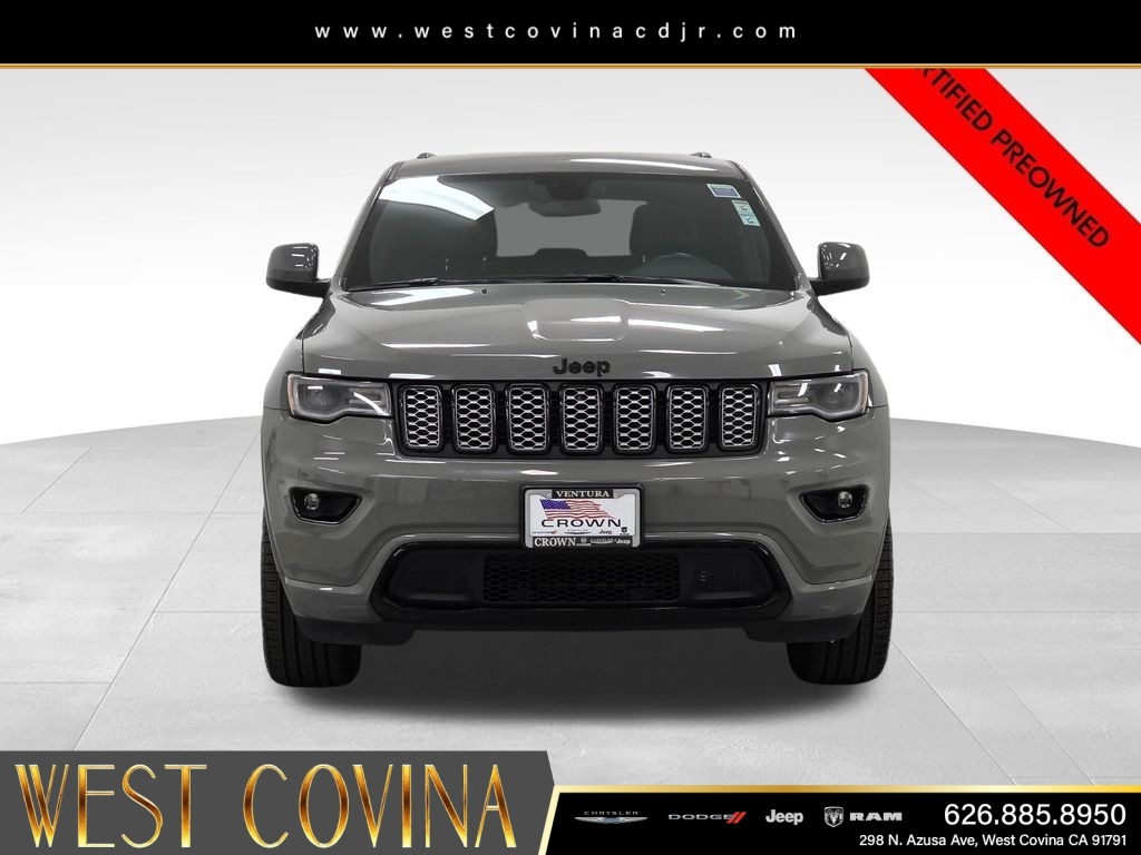 Certified Used 2021 Gray Jeep Laredo X image 2