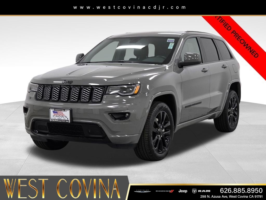 Certified Used 2021 Gray Jeep Laredo X image 3