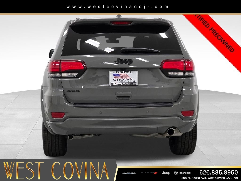 Certified Used 2021 Gray Jeep Laredo X image 6