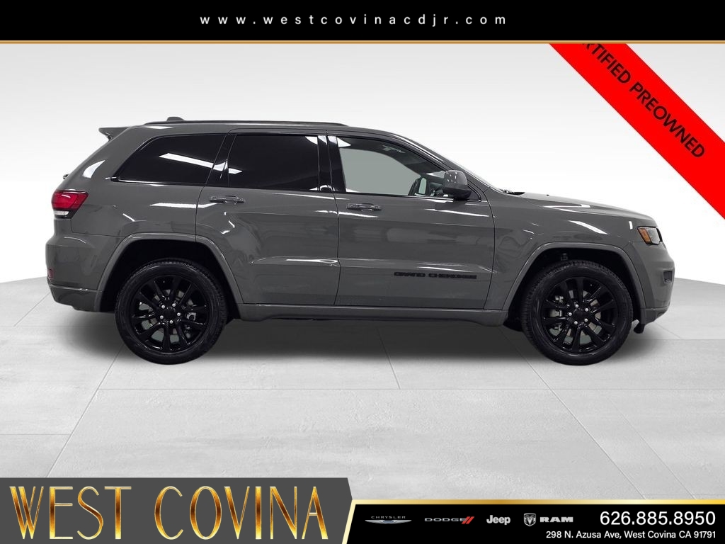 Certified Used 2021 Gray Jeep Laredo X image 8