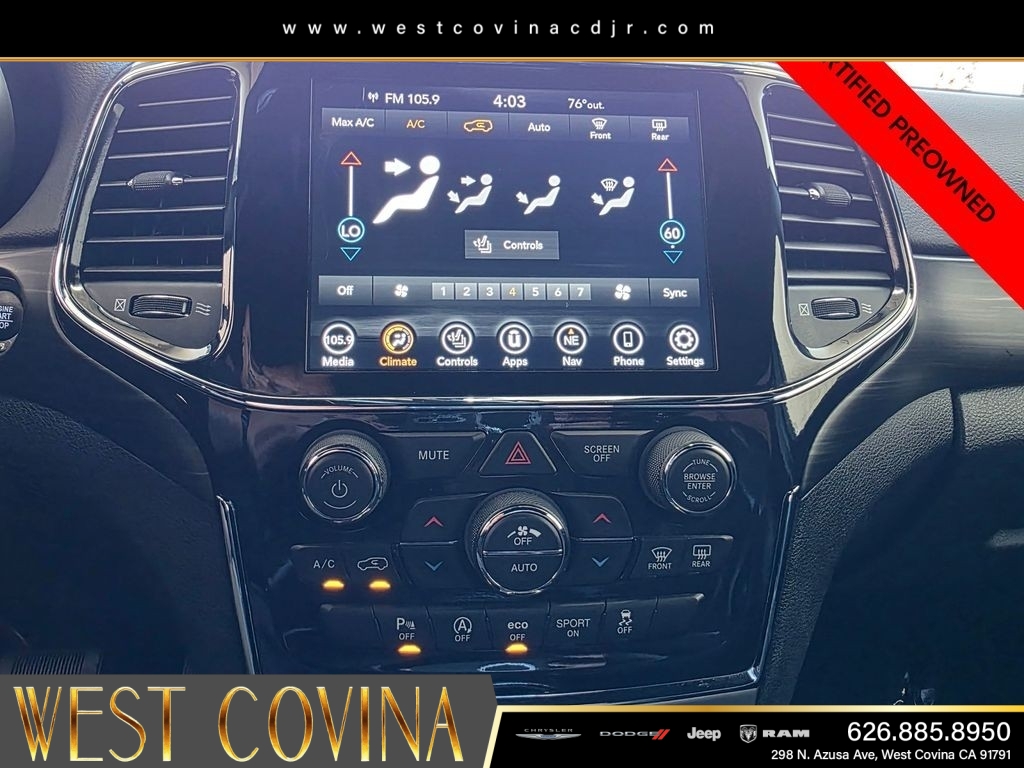 Certified Used 2021 Gray Jeep Laredo X image 25
