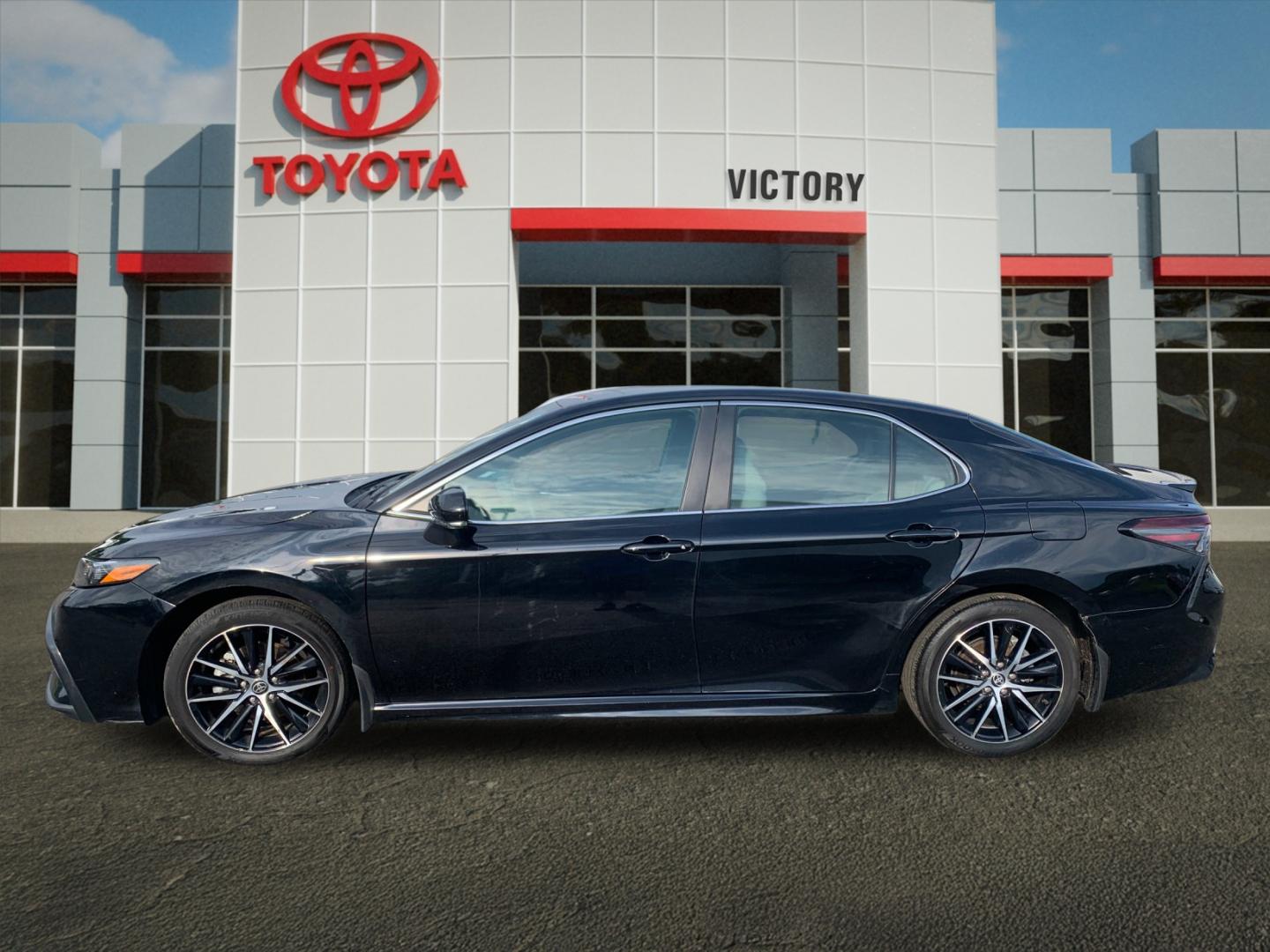 Certified Used 2023 Black Toyota SE image 6