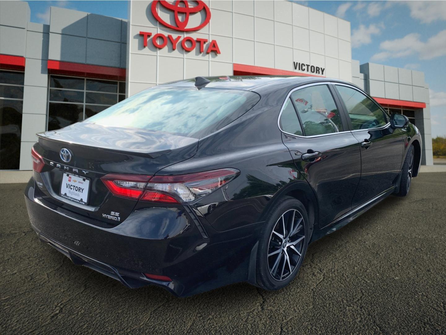 Certified Used 2023 Black Toyota SE image 3