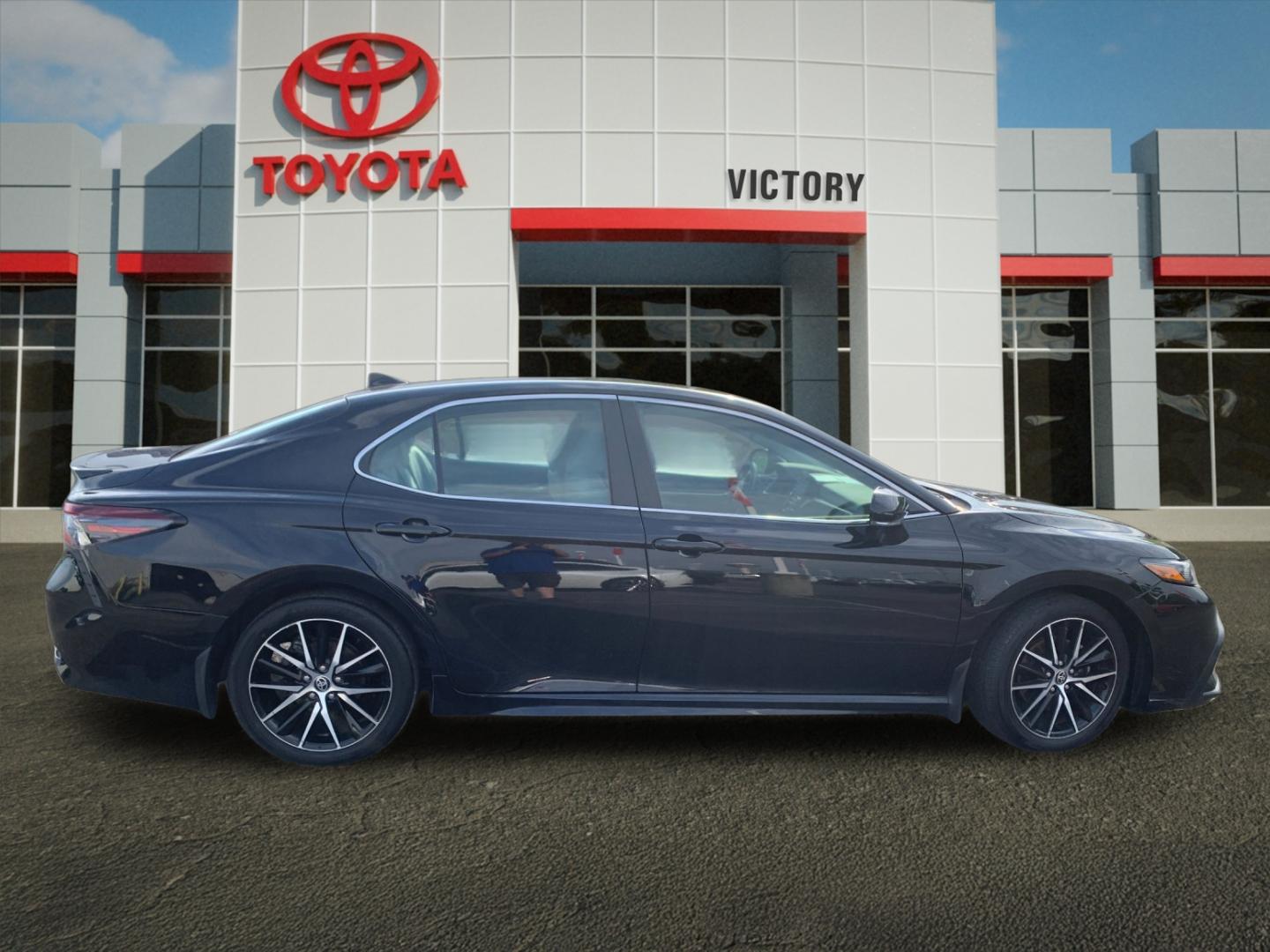 Certified Used 2023 Black Toyota SE image 2
