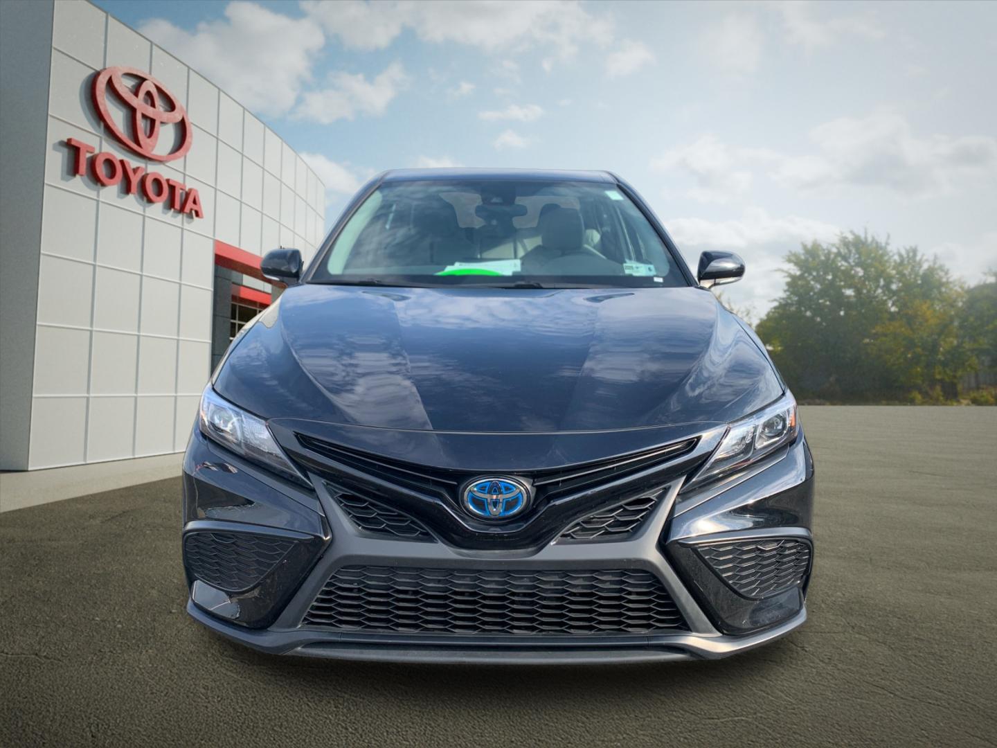 Certified Used 2023 Black Toyota SE image 8