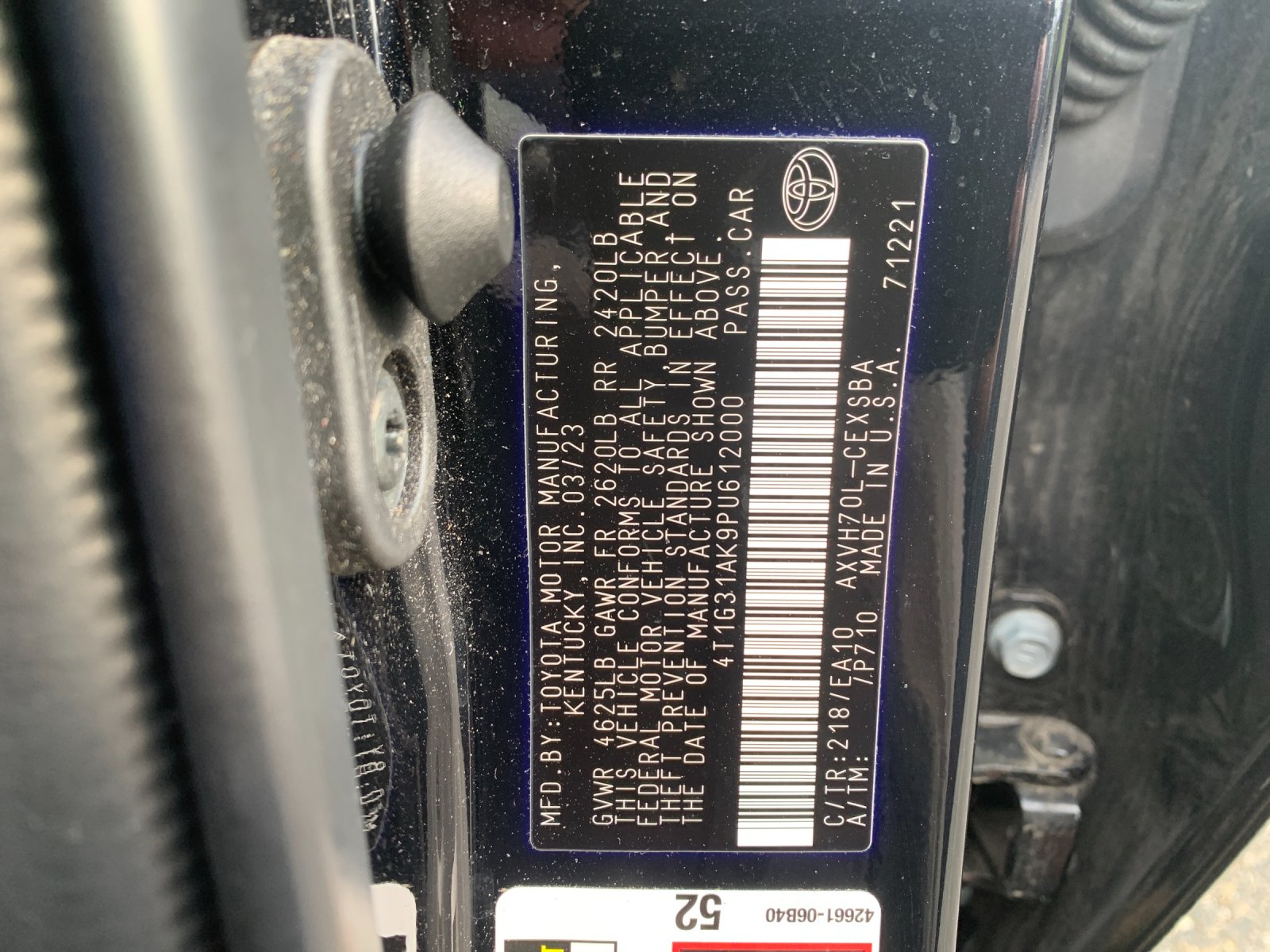 Certified Used 2023 Black Toyota SE image 33