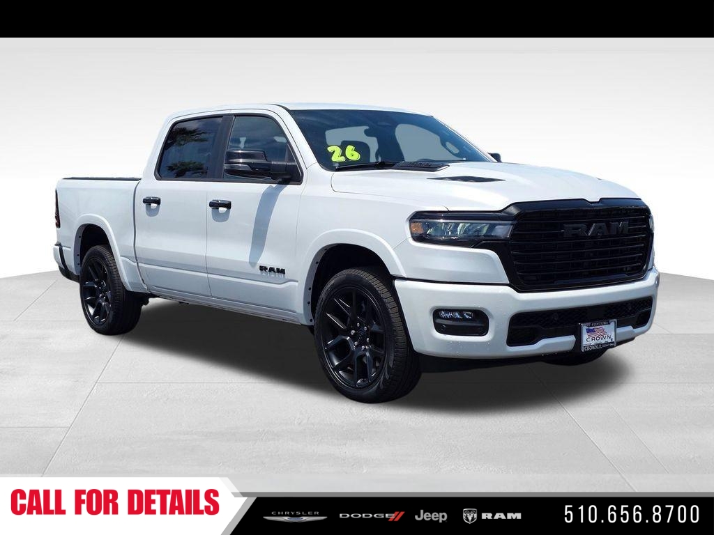 New 2026 Ivory White Tri-Coat Pearl-Coat Exterior Paint RAM Laramie image 3