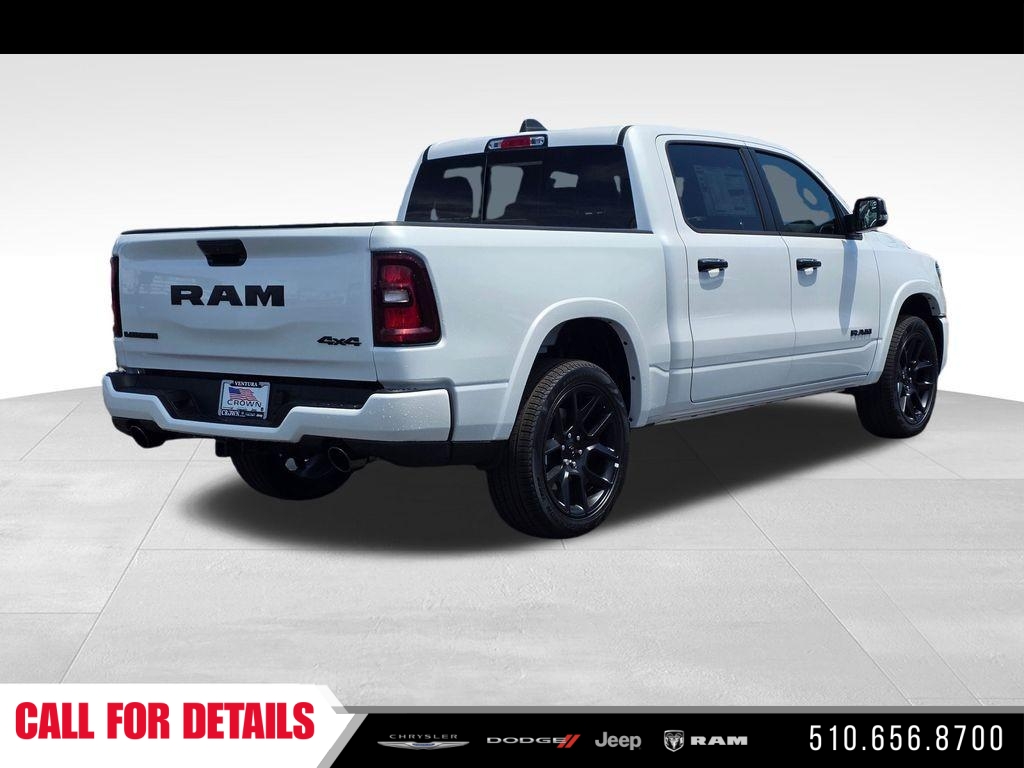 New 2026 Ivory White Tri-Coat Pearl-Coat Exterior Paint RAM Laramie image 13