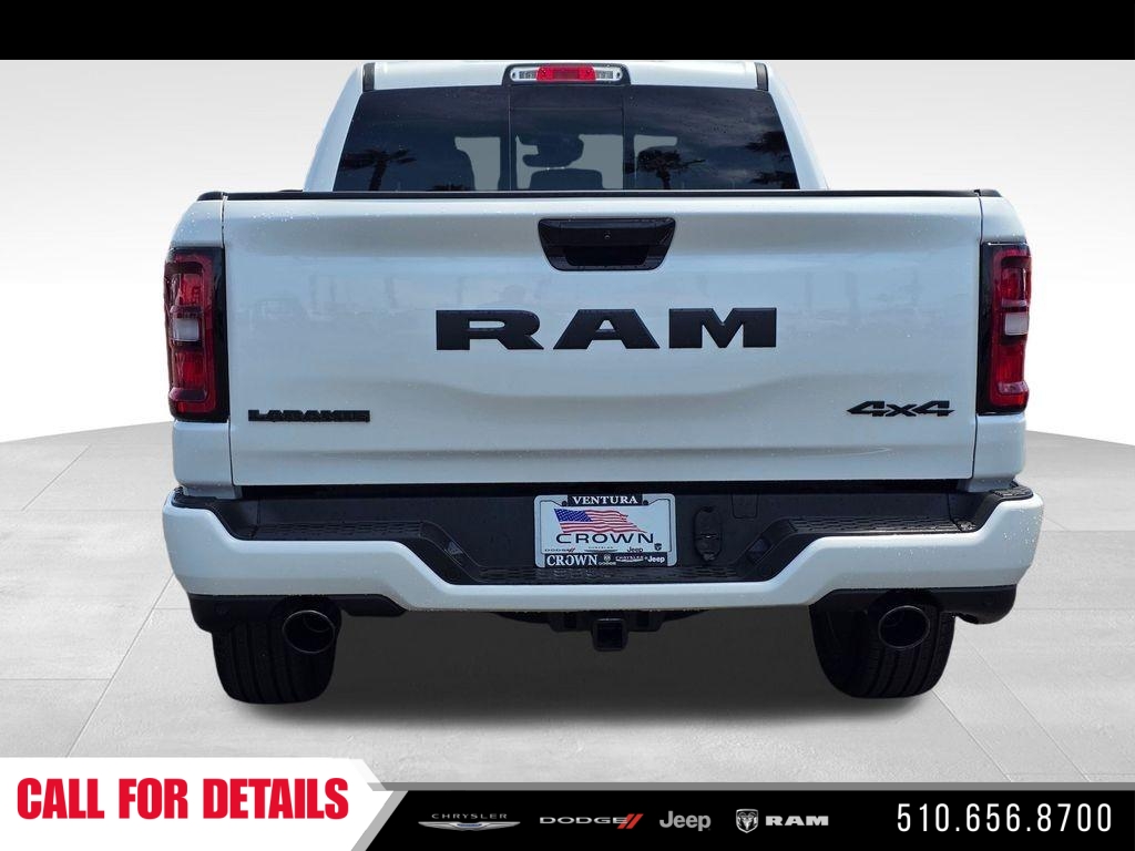 New 2026 Ivory White Tri-Coat Pearl-Coat Exterior Paint RAM Laramie image 15