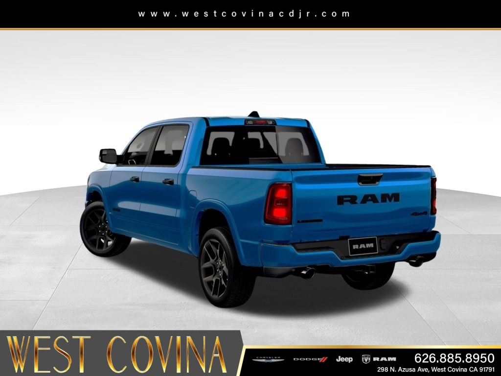 New 2026 Hydro Blue Pearl-Coat Exterior Paint RAM Laramie image 4