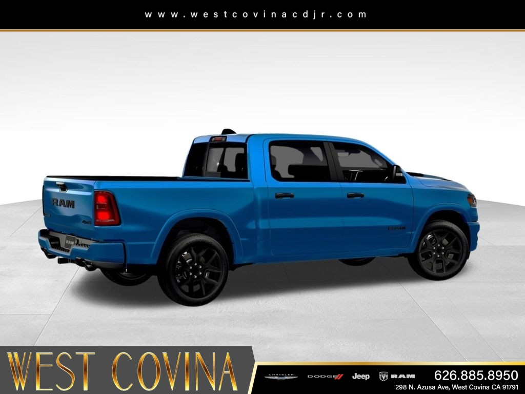New 2026 Hydro Blue Pearl-Coat Exterior Paint RAM Laramie image 5