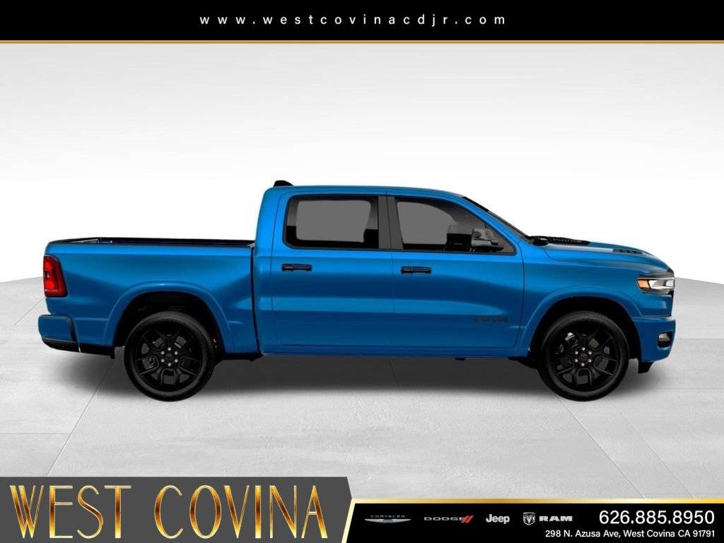 New 2026 Hydro Blue Pearl-Coat Exterior Paint RAM Laramie image 6