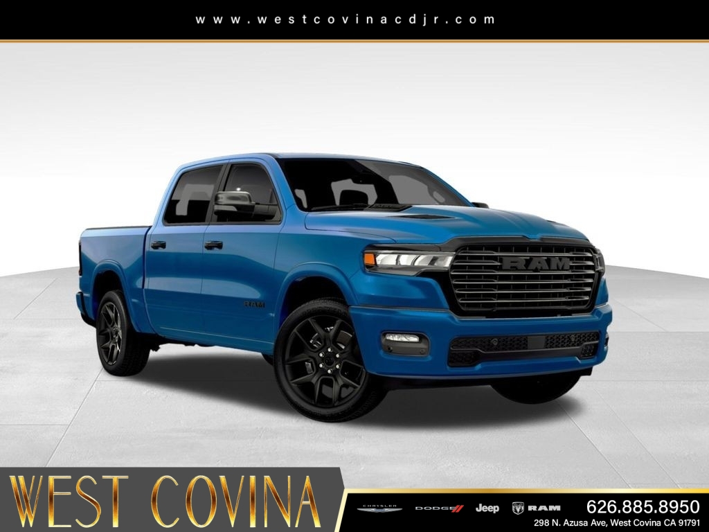 New 2026 Hydro Blue Pearl-Coat Exterior Paint RAM Laramie image 8