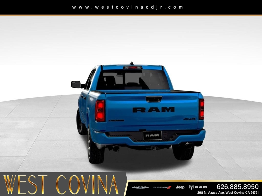 New 2026 Hydro Blue Pearl-Coat Exterior Paint RAM Laramie image 9