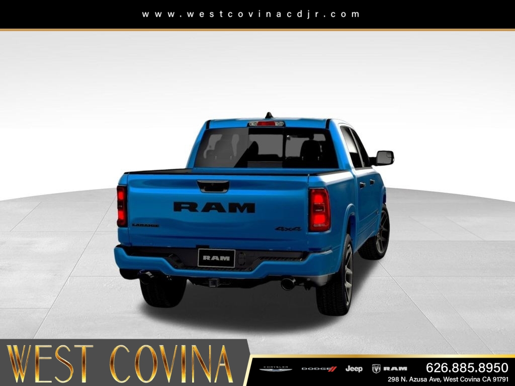 New 2026 Hydro Blue Pearl-Coat Exterior Paint RAM Laramie image 10