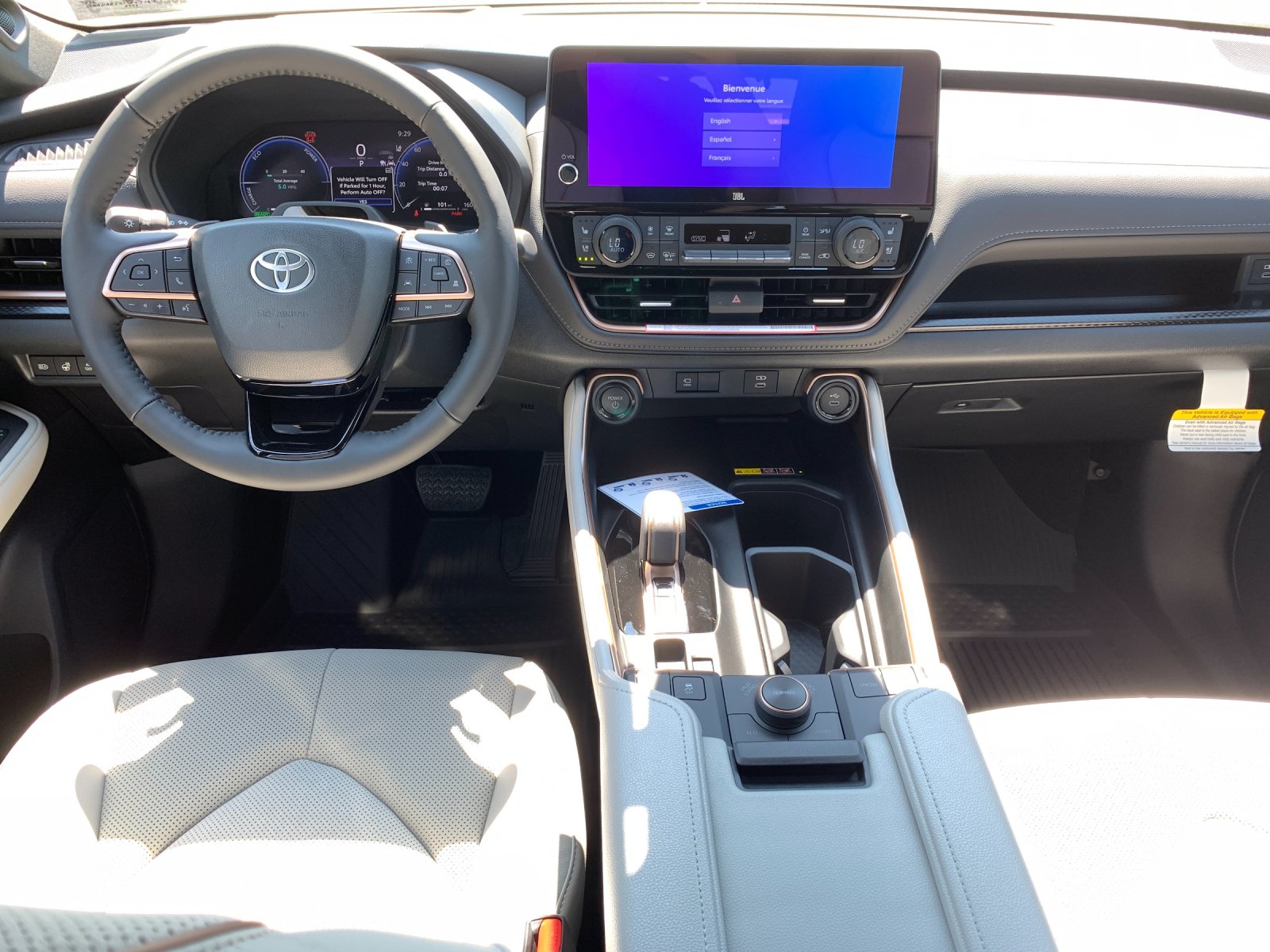 New 2026 Wind Chill Pearl Toyota Hybrid MAX Platinum image 15