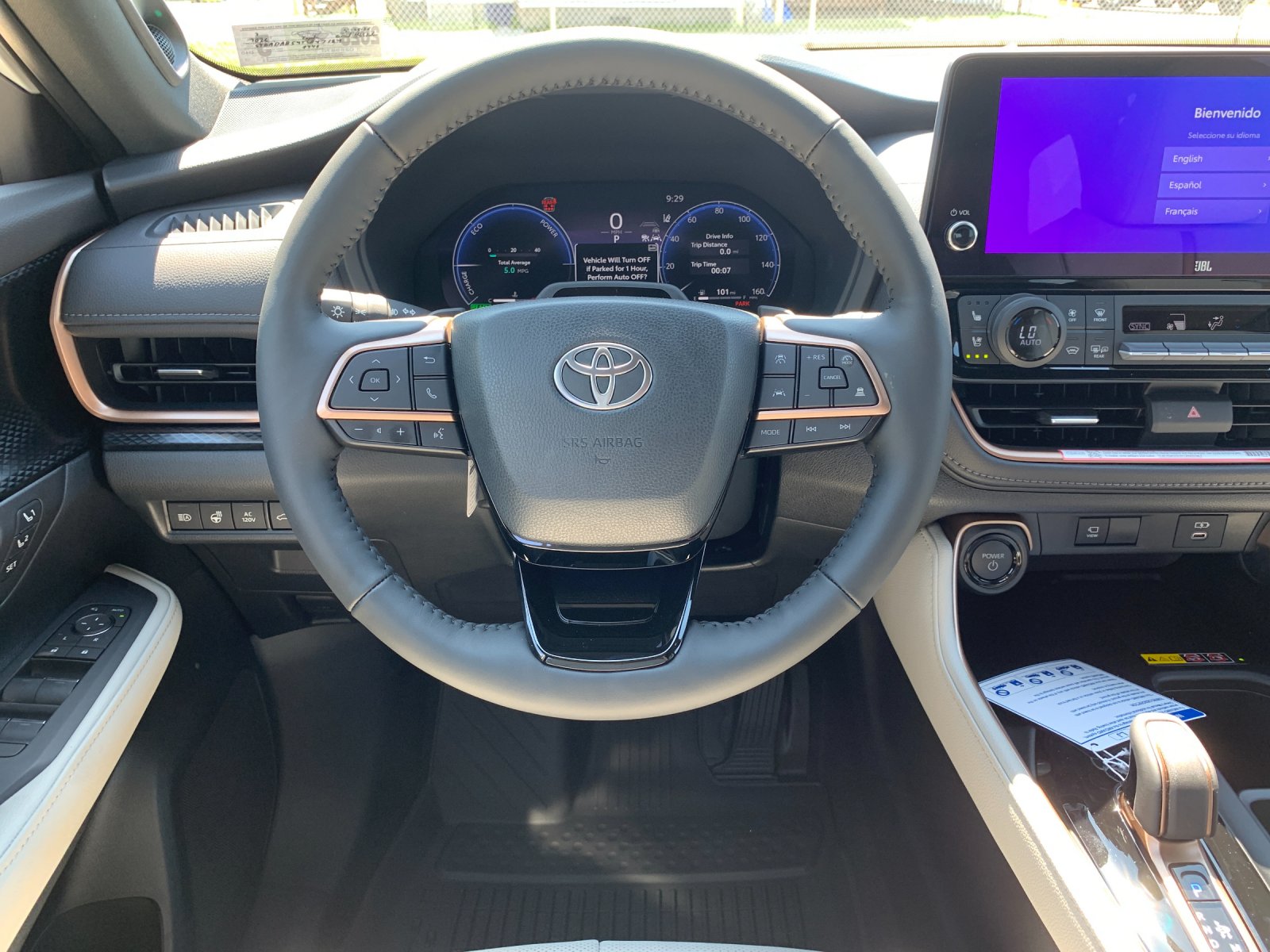 New 2026 Wind Chill Pearl Toyota Hybrid MAX Platinum image 16