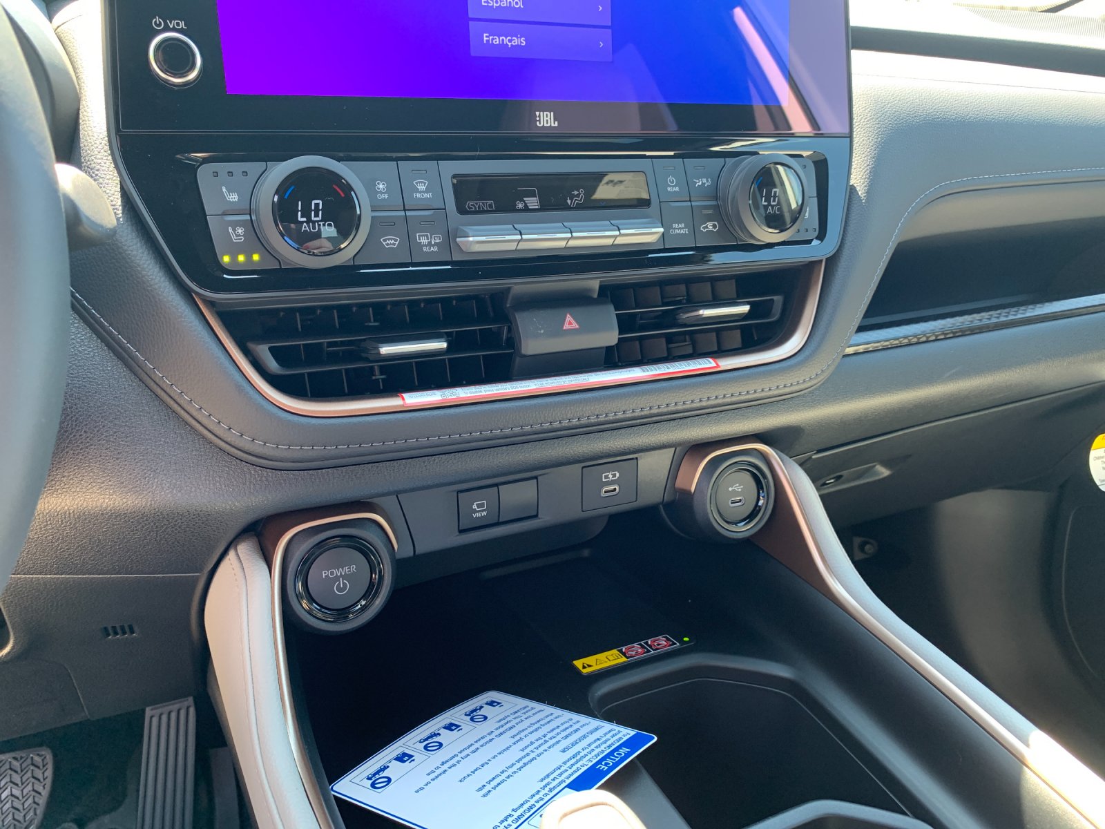New 2026 Wind Chill Pearl Toyota Hybrid MAX Platinum image 25