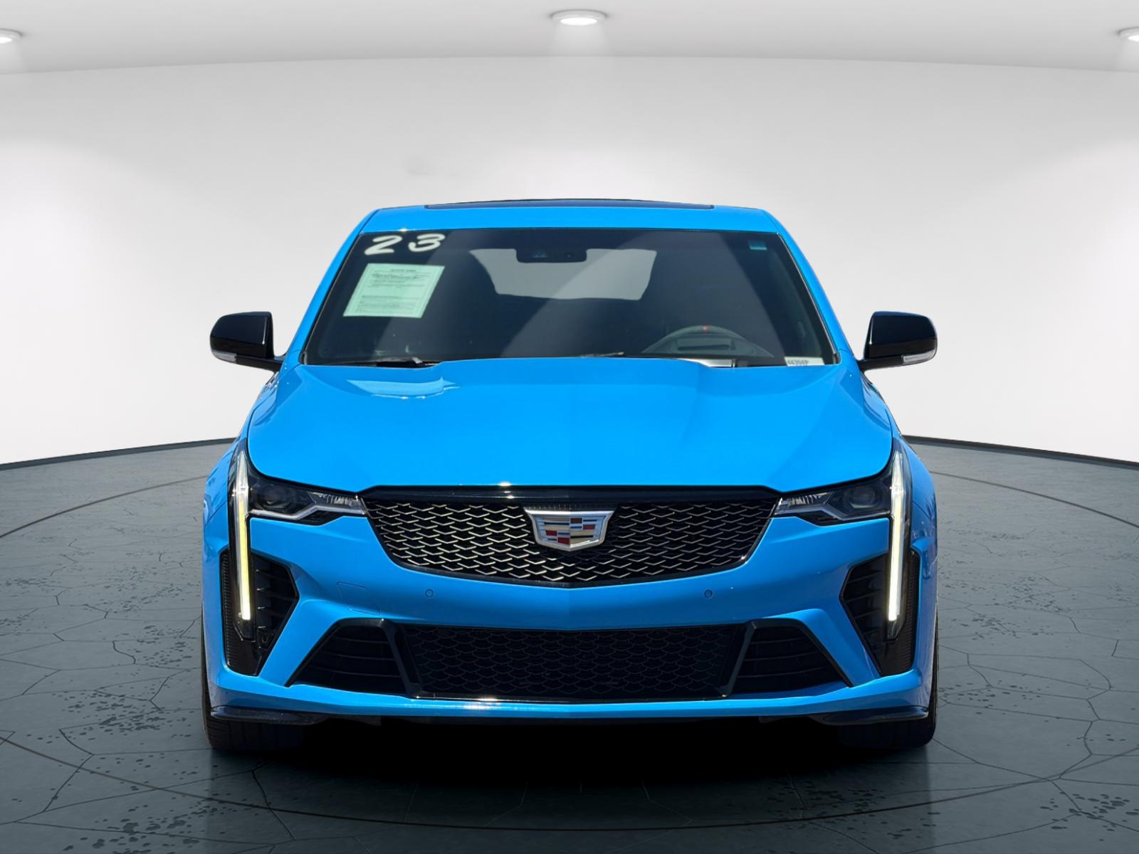 Used 2023 Electric Blue Cadillac V-Series 4D Sedan image 10