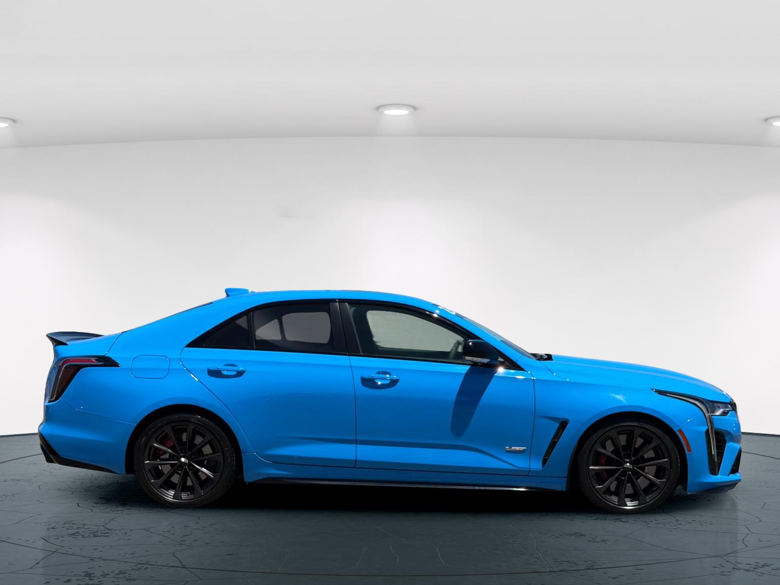 Used 2023 Electric Blue Cadillac V-Series 4D Sedan image 8