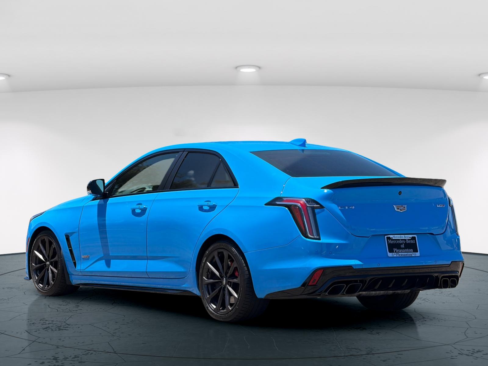 Used 2023 Electric Blue Cadillac V-Series 4D Sedan image 5