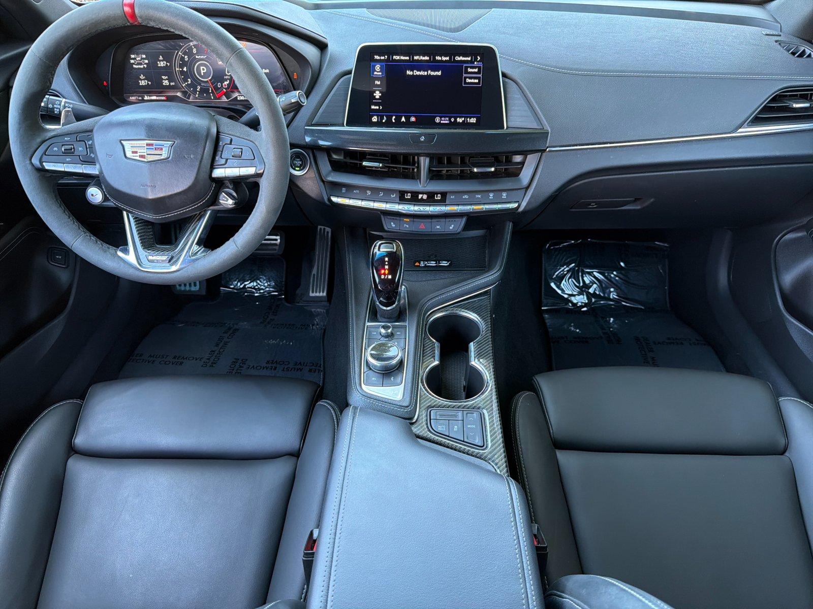 Used 2023 Electric Blue Cadillac V-Series 4D Sedan image 17