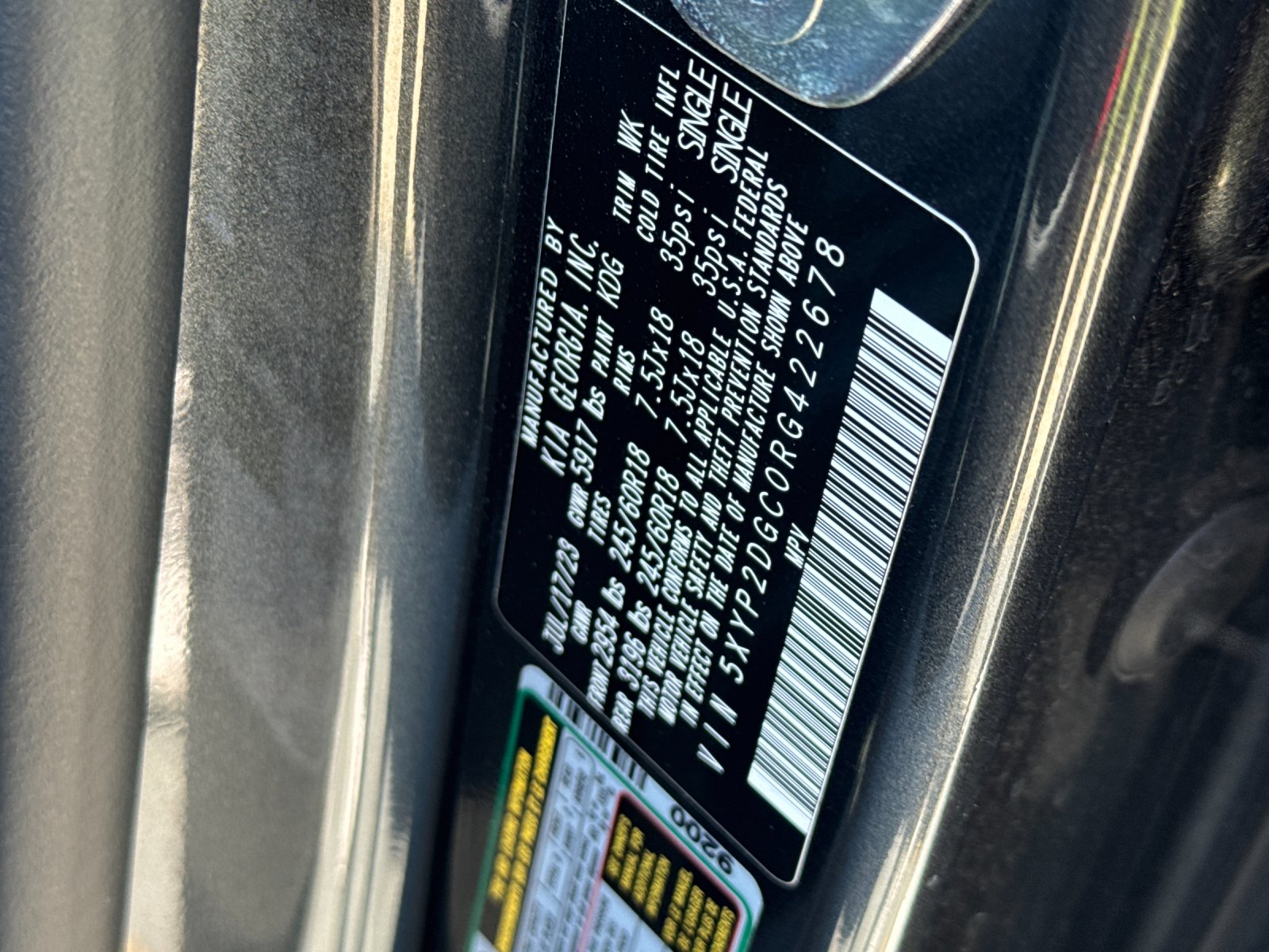 Used 2024 Gray Kia LX image 30