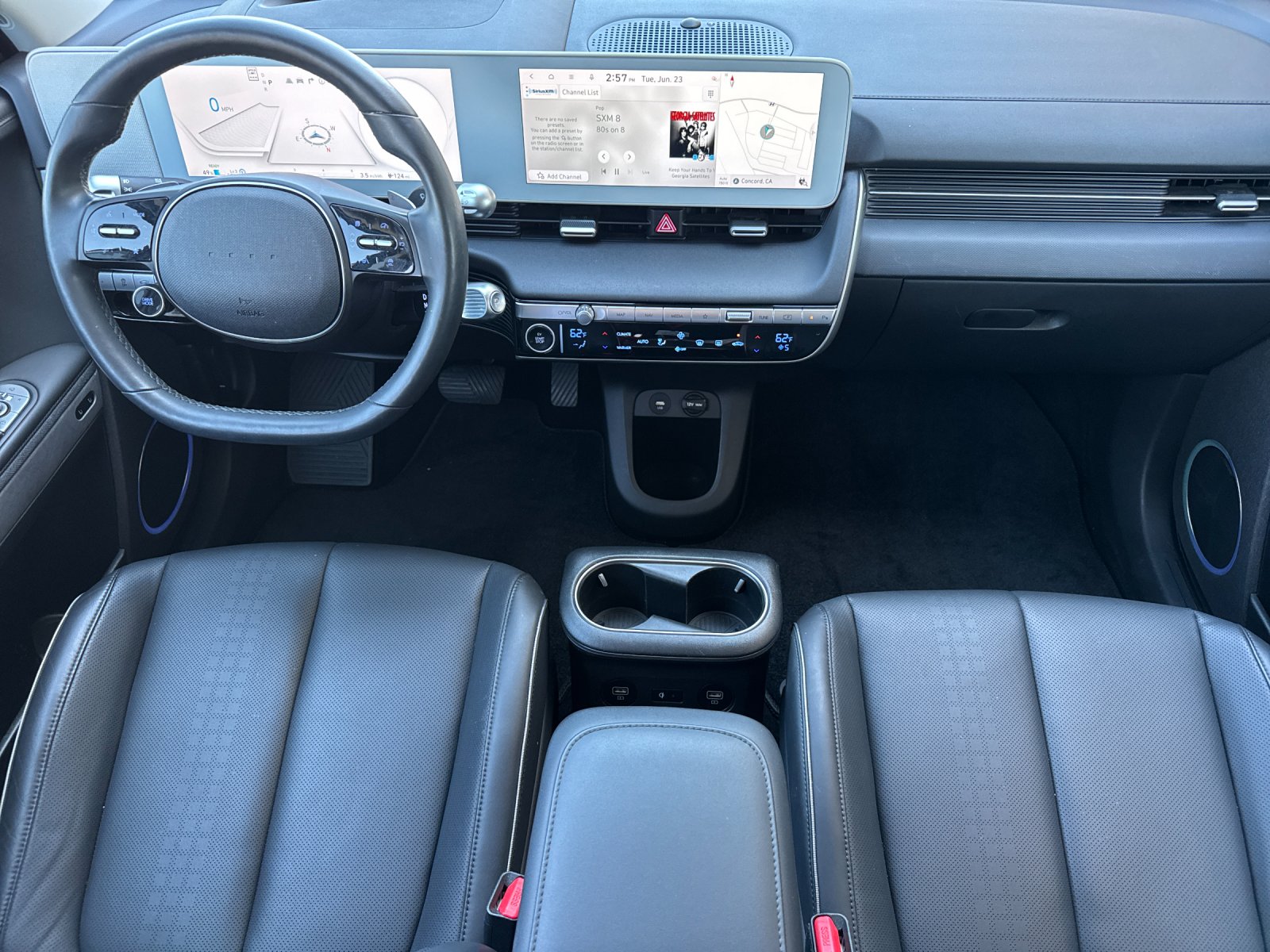 Used 2023 Blue Hyundai Limited image 12