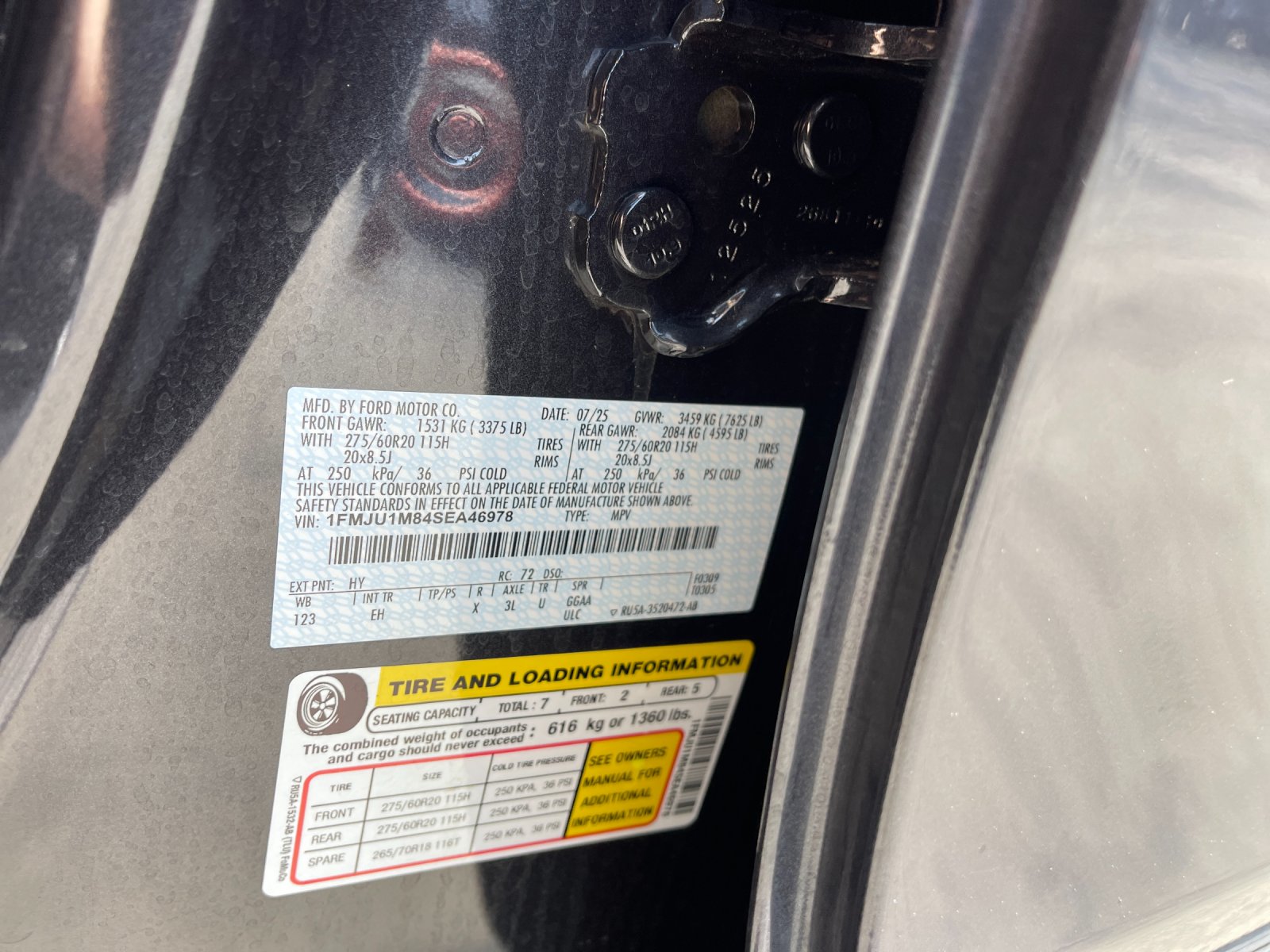 Used 2025 Gray Ford Platinum image 35