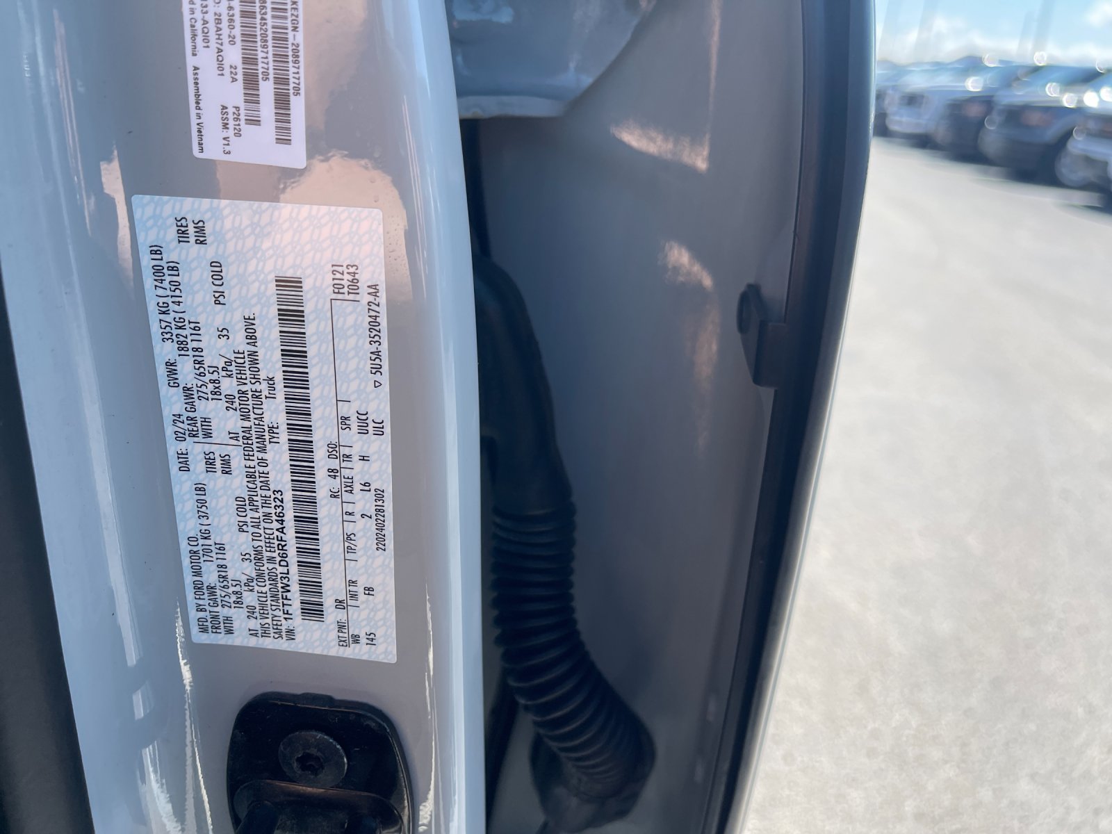 Used 2024 White Ford XLT image 32