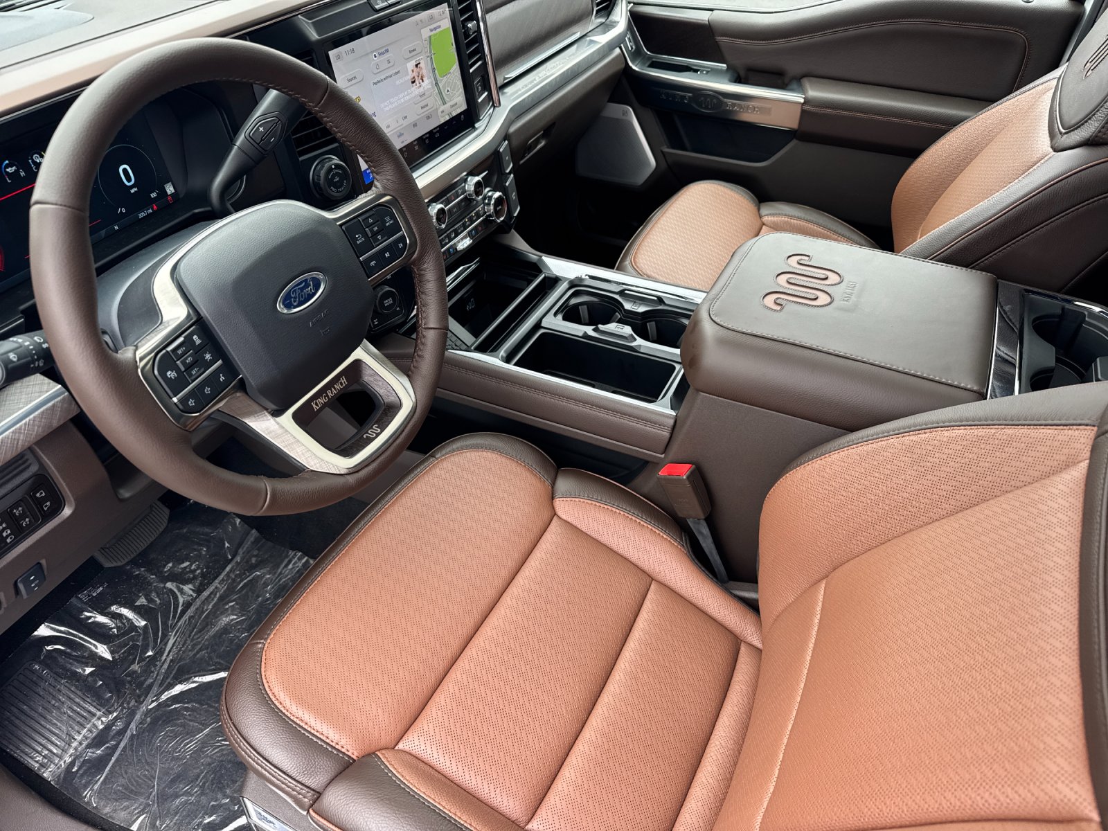 New 2026 Star White Metallic Tri-Coat Ford F-350® King Ranch® image 9